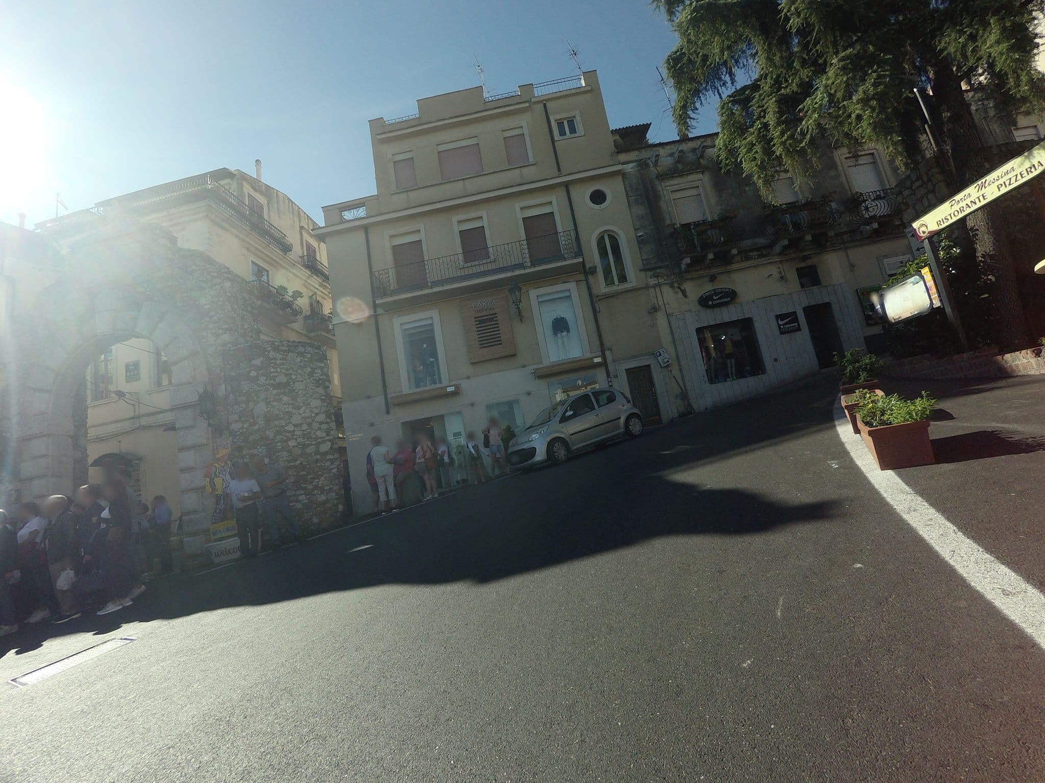 Street view near B&B Melany, Taormina — © posiki (CC BY-SA · Mapillary)