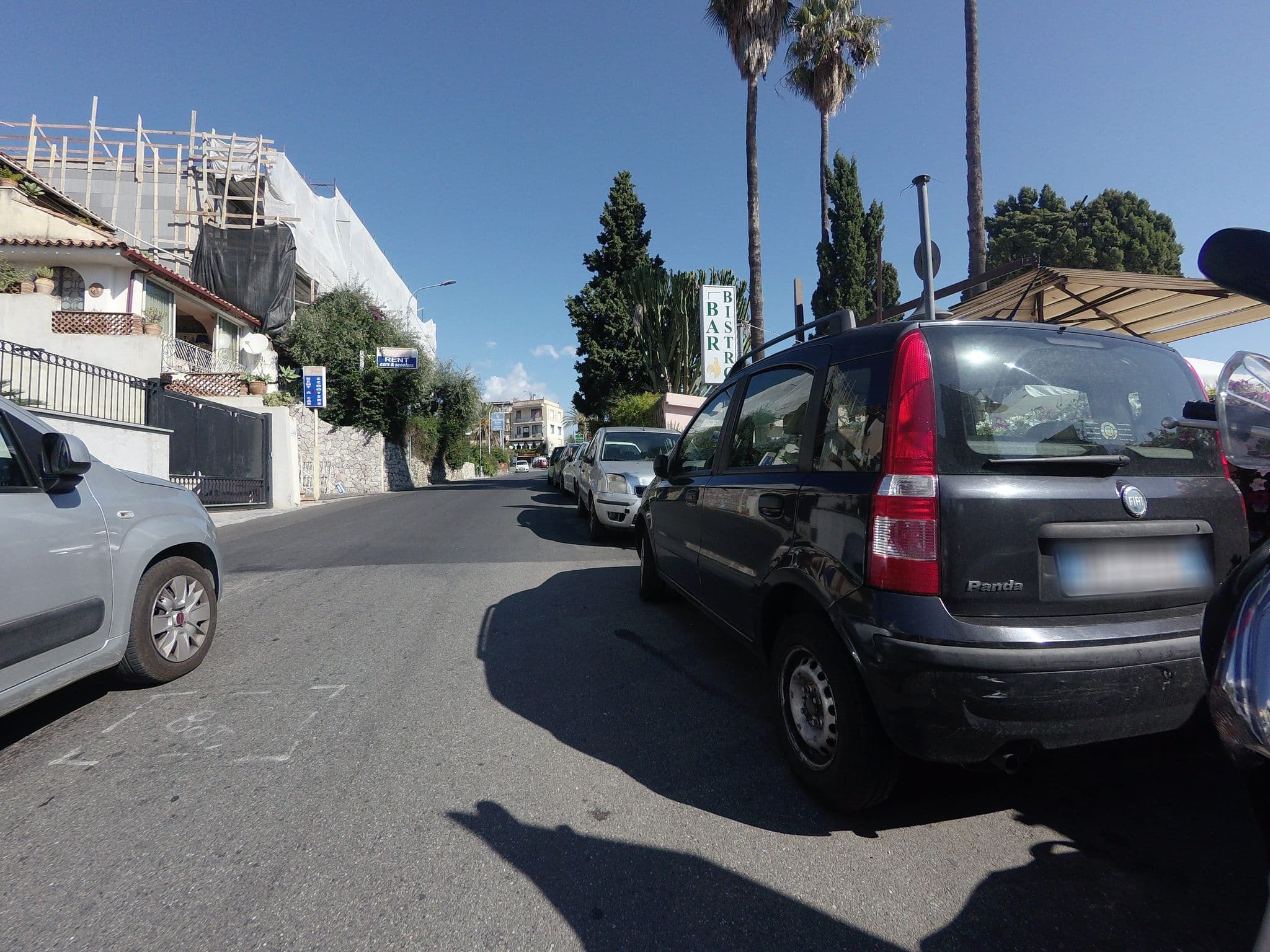Street view near Iancu Charme Appartments, Taormina — © posiki (CC BY-SA · Mapillary)