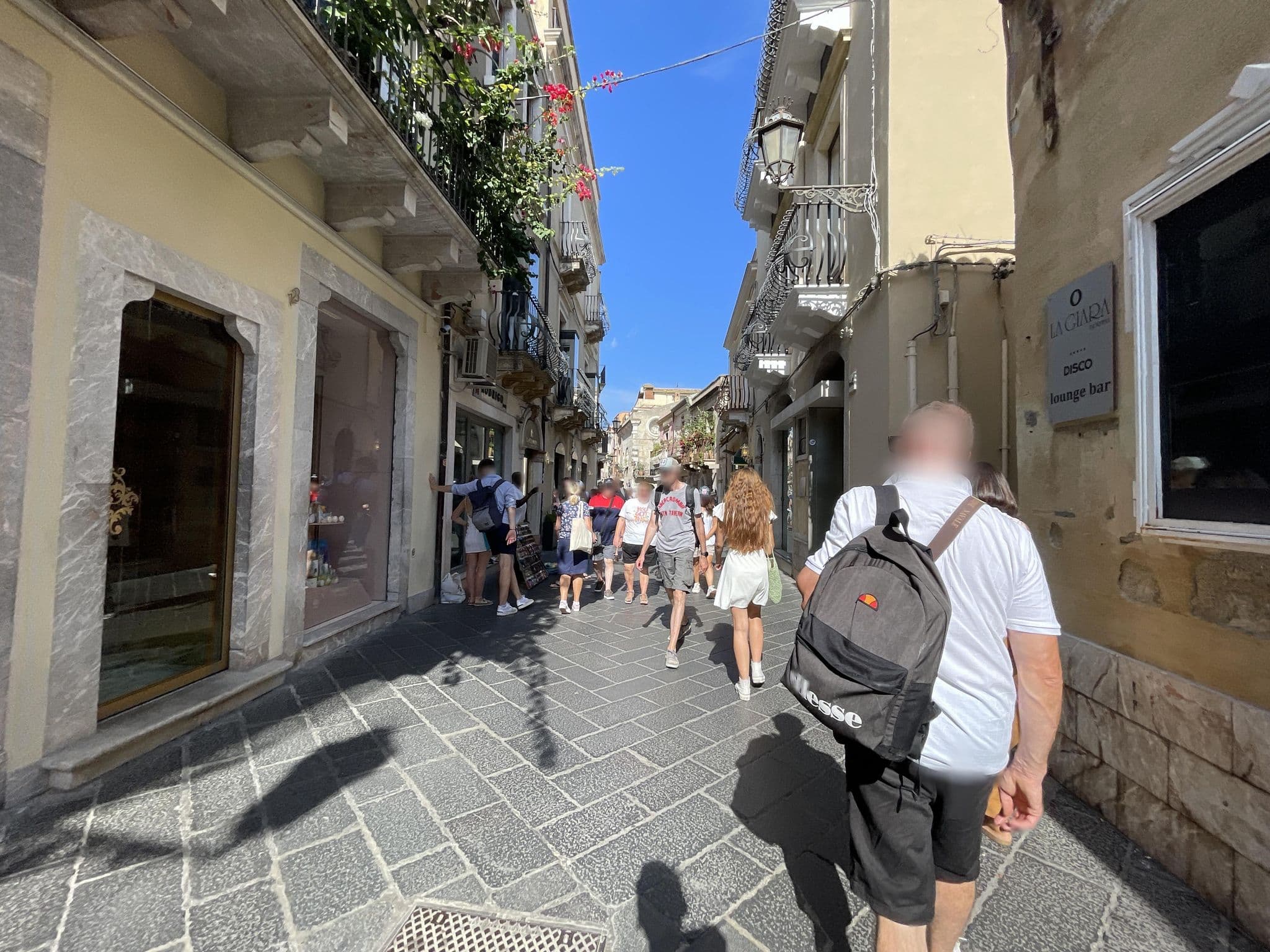 Street view near Casa Turchetti, Taormina — © asturksever (CC BY-SA · Mapillary)