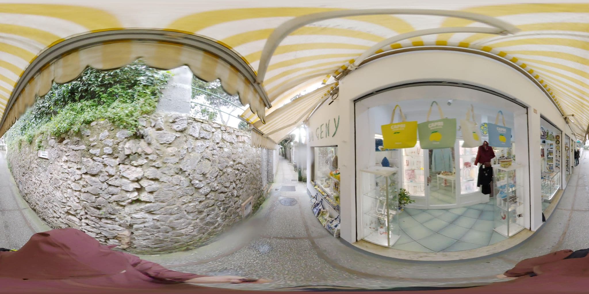 Street view near Villa Le Scale, Anacapri — © stefan-RolfsRom (CC BY-SA · Mapillary)