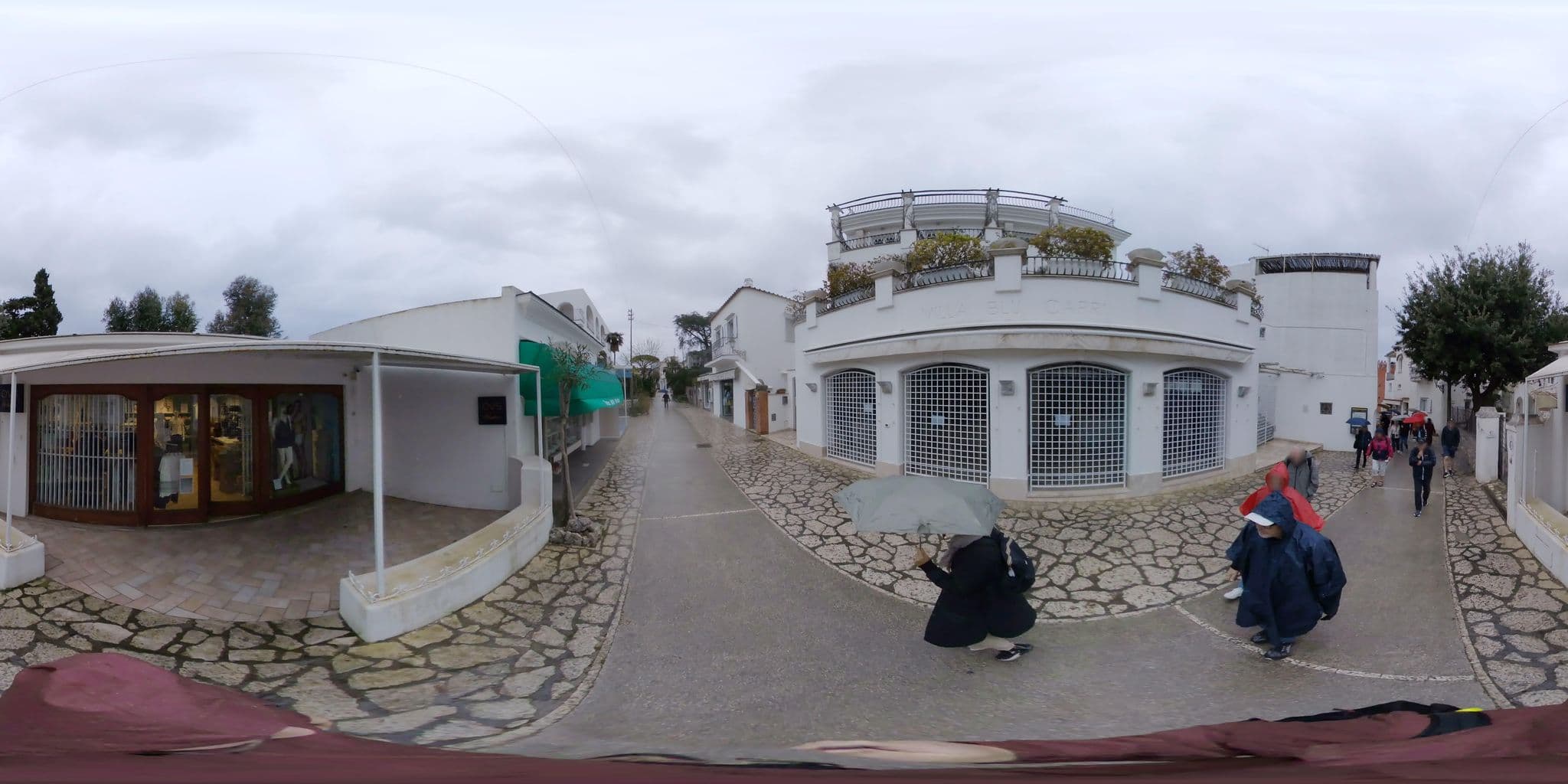 Street view near Meliã Villa Capri, Anacapri — © stefan-RolfsRom (CC BY-SA · Mapillary)
