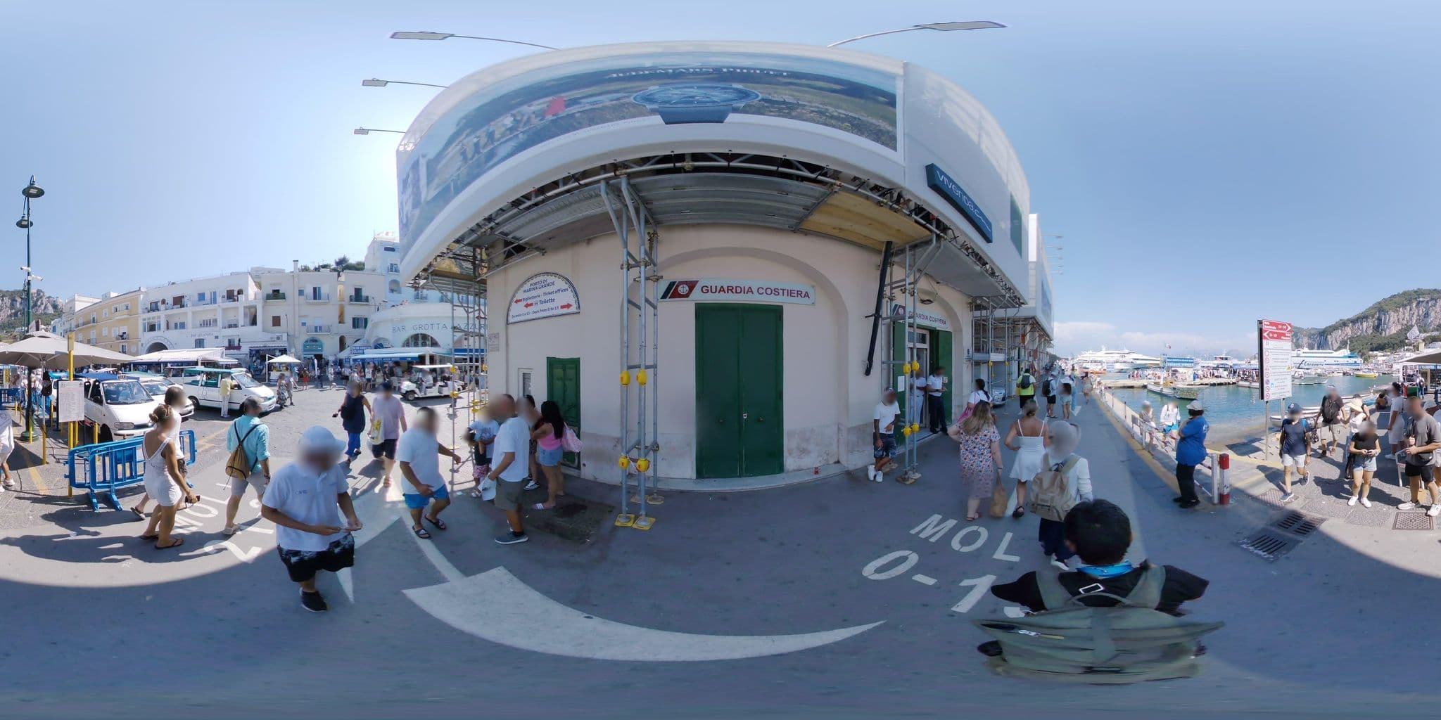 Street view near Relais Maresca Hotel Capri, Capri — © mapconcierge (CC BY-SA · Mapillary)