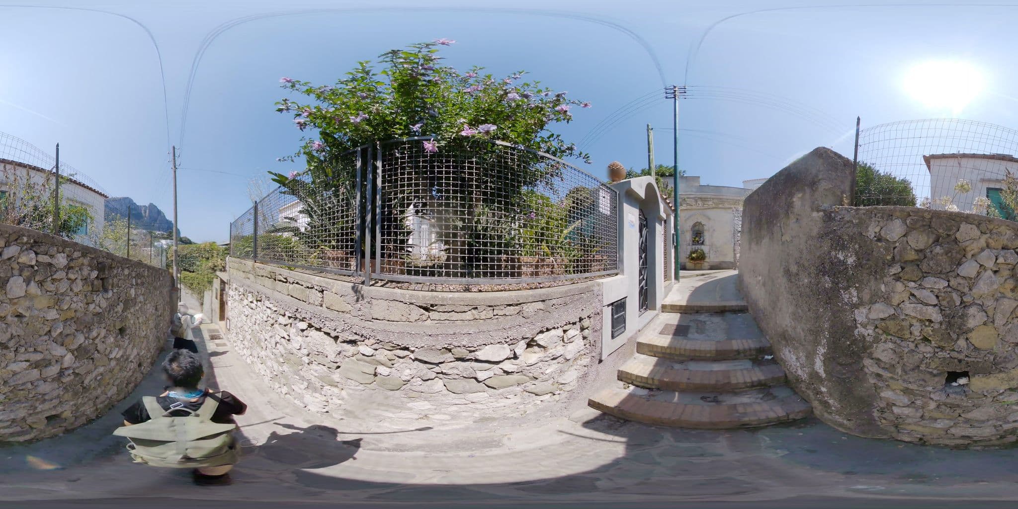 Street view near Casa Gaia, Capri — © mapconcierge (CC BY-SA · Mapillary)