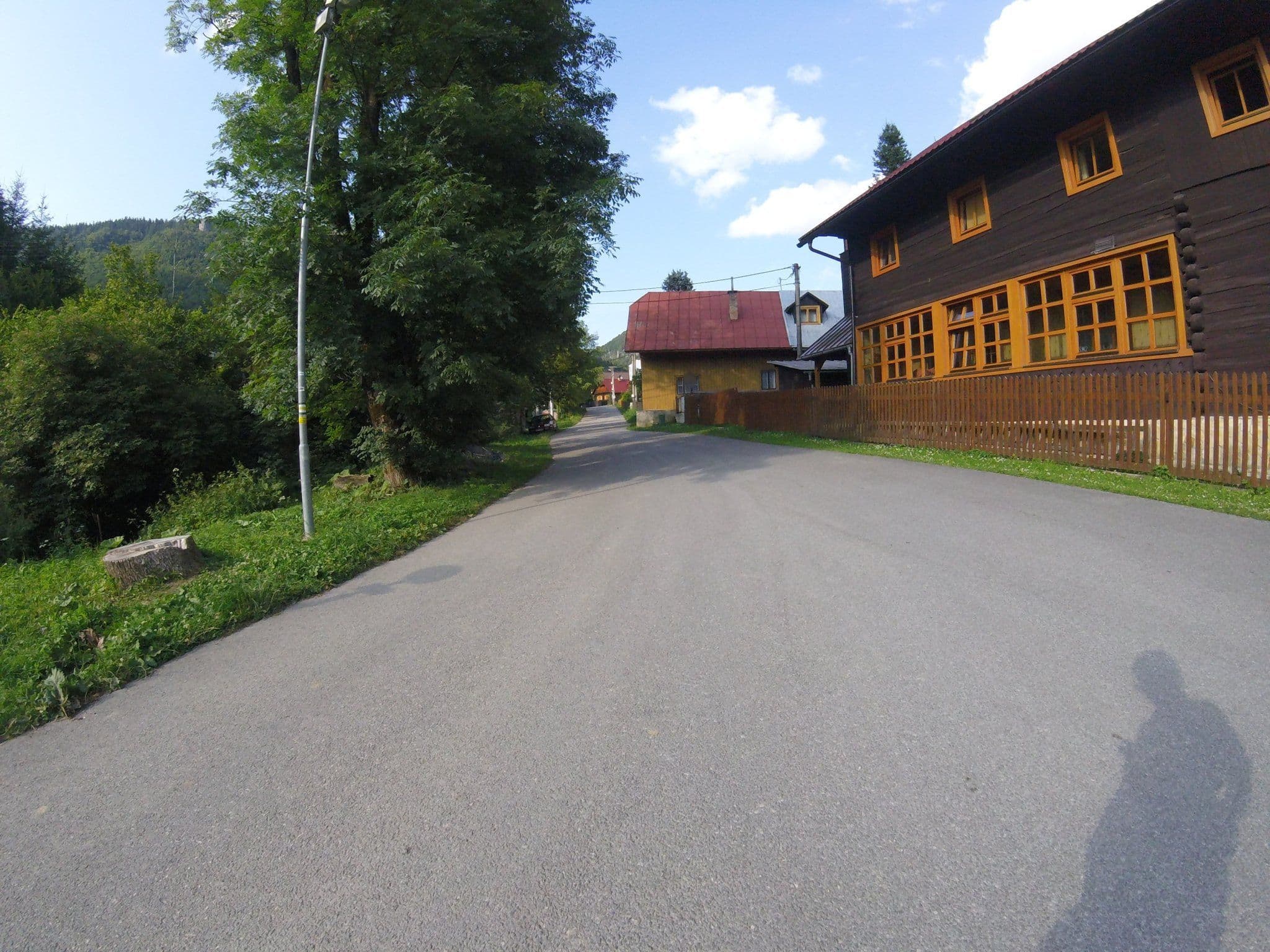 Street view near Balát, Terchová