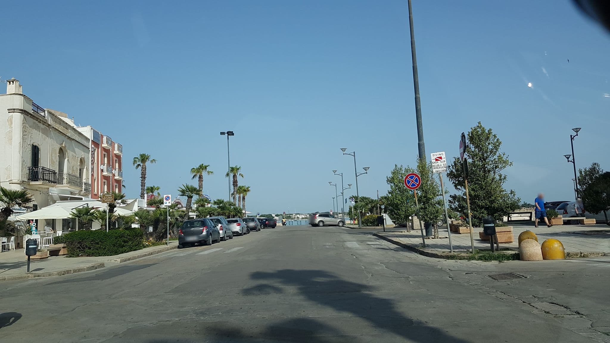 Street view near Hotel Bar Miramare di Durante M.A. & C. SAS, Porto Cesareo — © ale_zena_it (CC BY-SA · Mapillary)