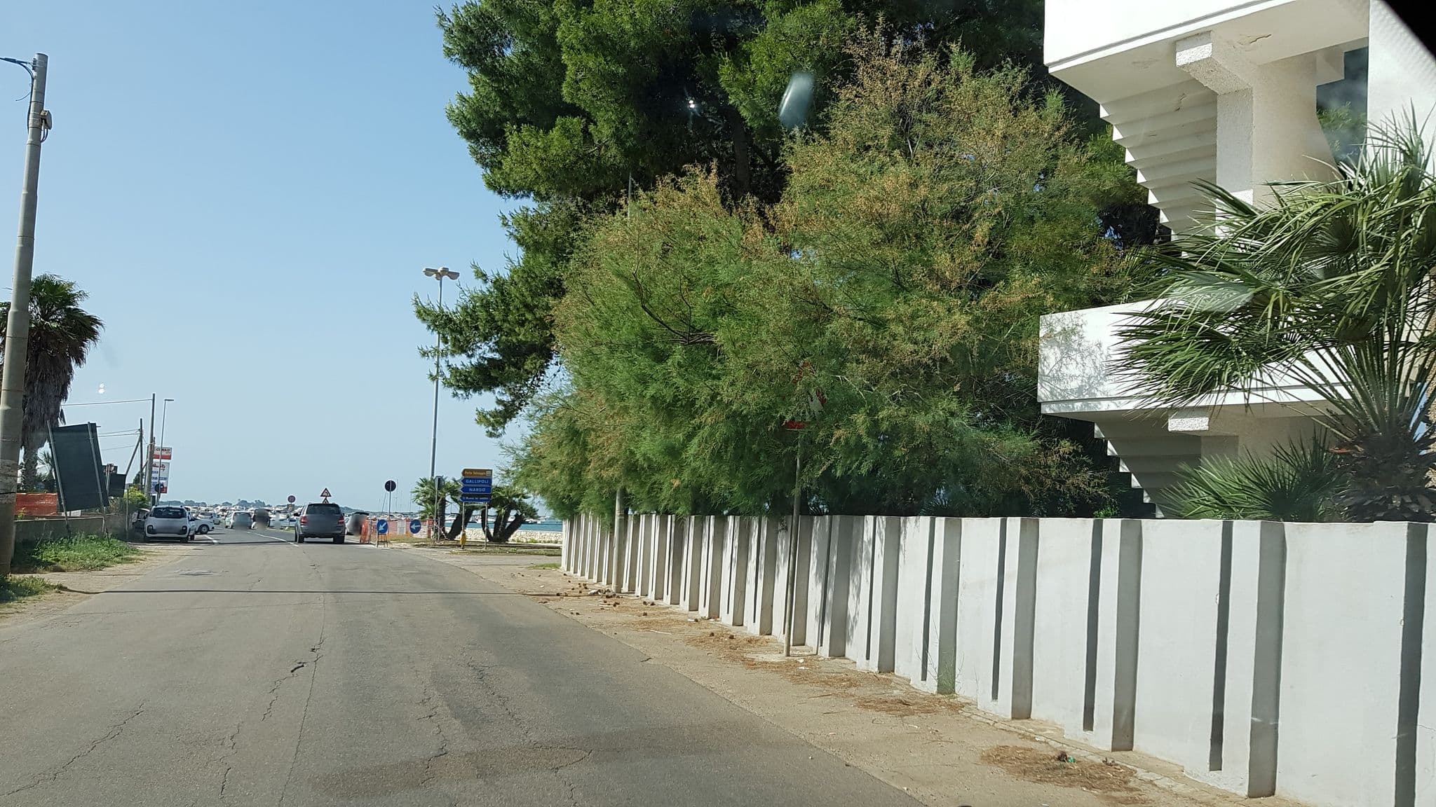 Street view near Dimora del Sole, Porto Cesareo — © ale_zena_it (CC BY-SA · Mapillary)