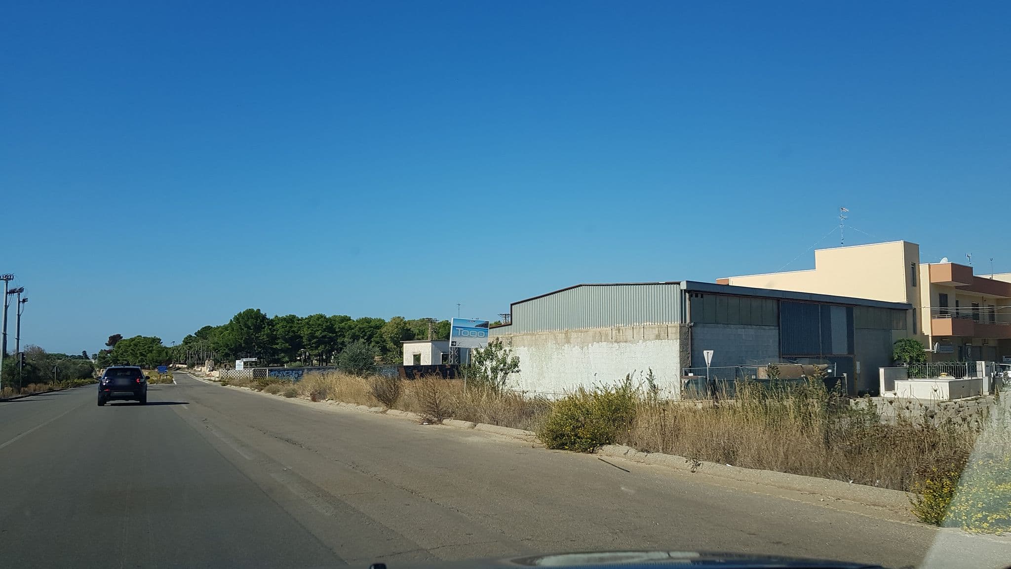 Street view near B&B Villa Fanizza, Porto Cesareo — © ale_zena_it (CC BY-SA · Mapillary)