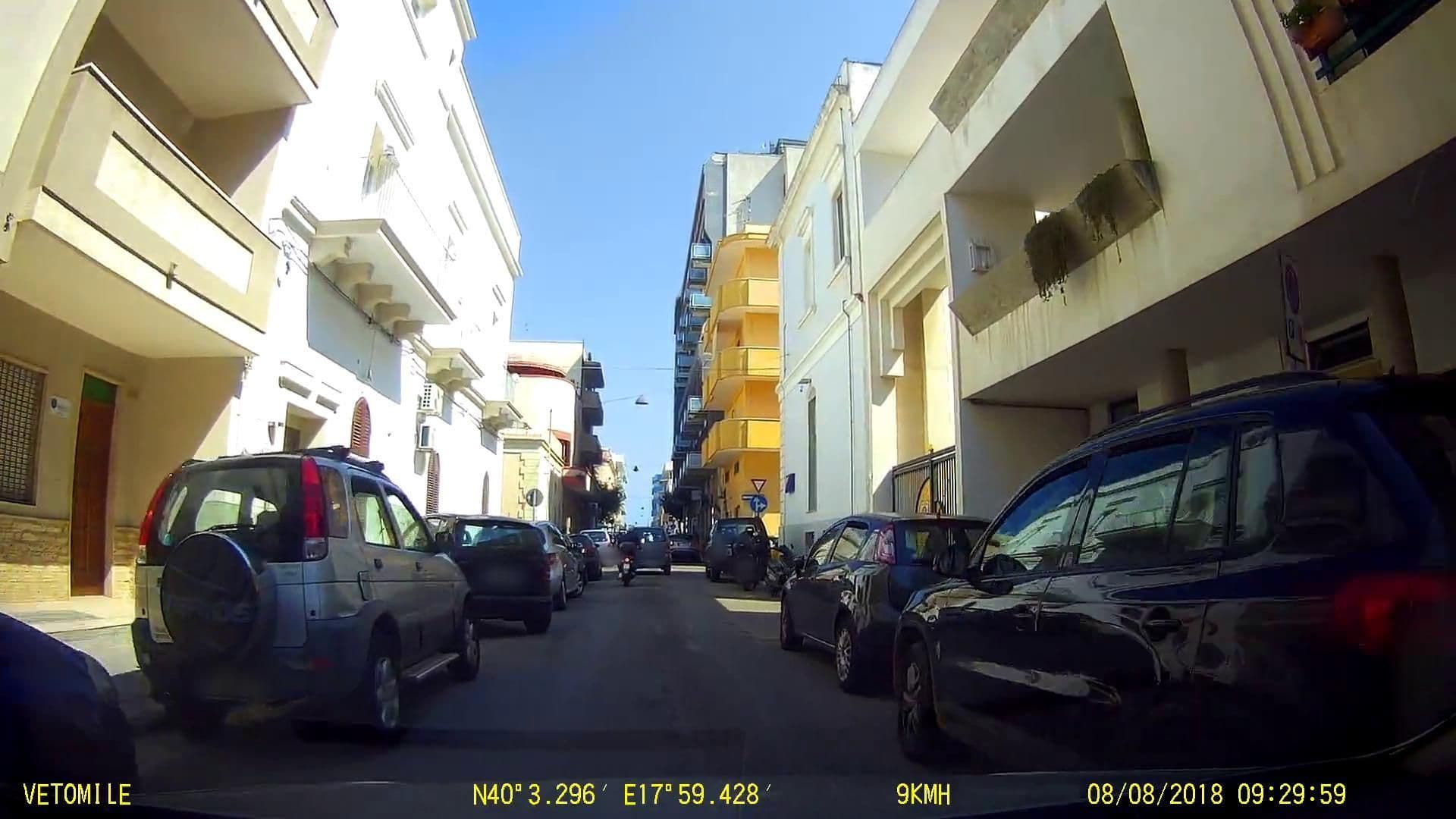 Street view near La Dimora di Teti, Gallipoli — © ingcelsi (CC BY-SA · Mapillary)