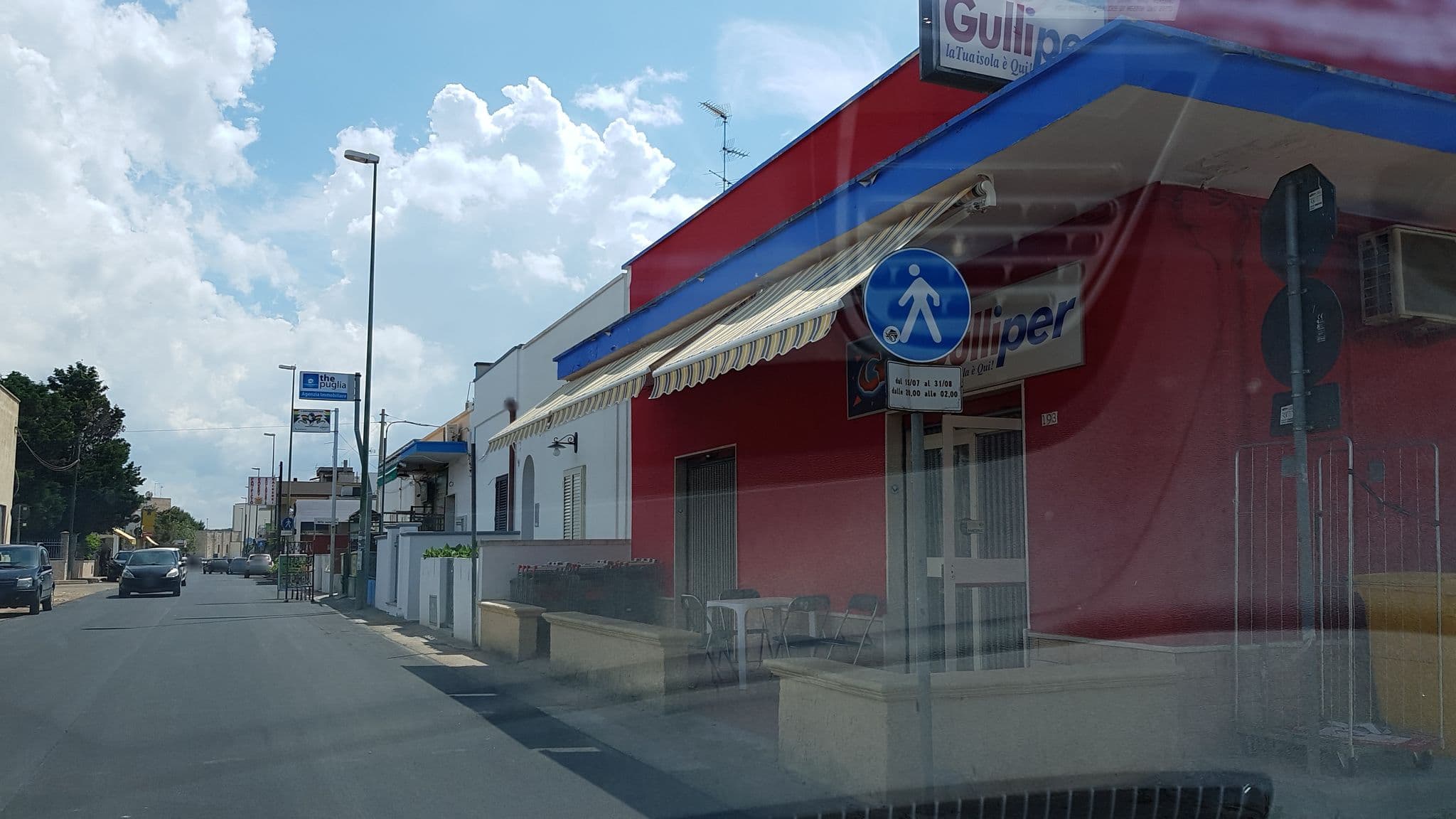 Street view near Eolo Casa Vacanze, Porto Cesareo — © ale_zena_it (CC BY-SA · Mapillary)