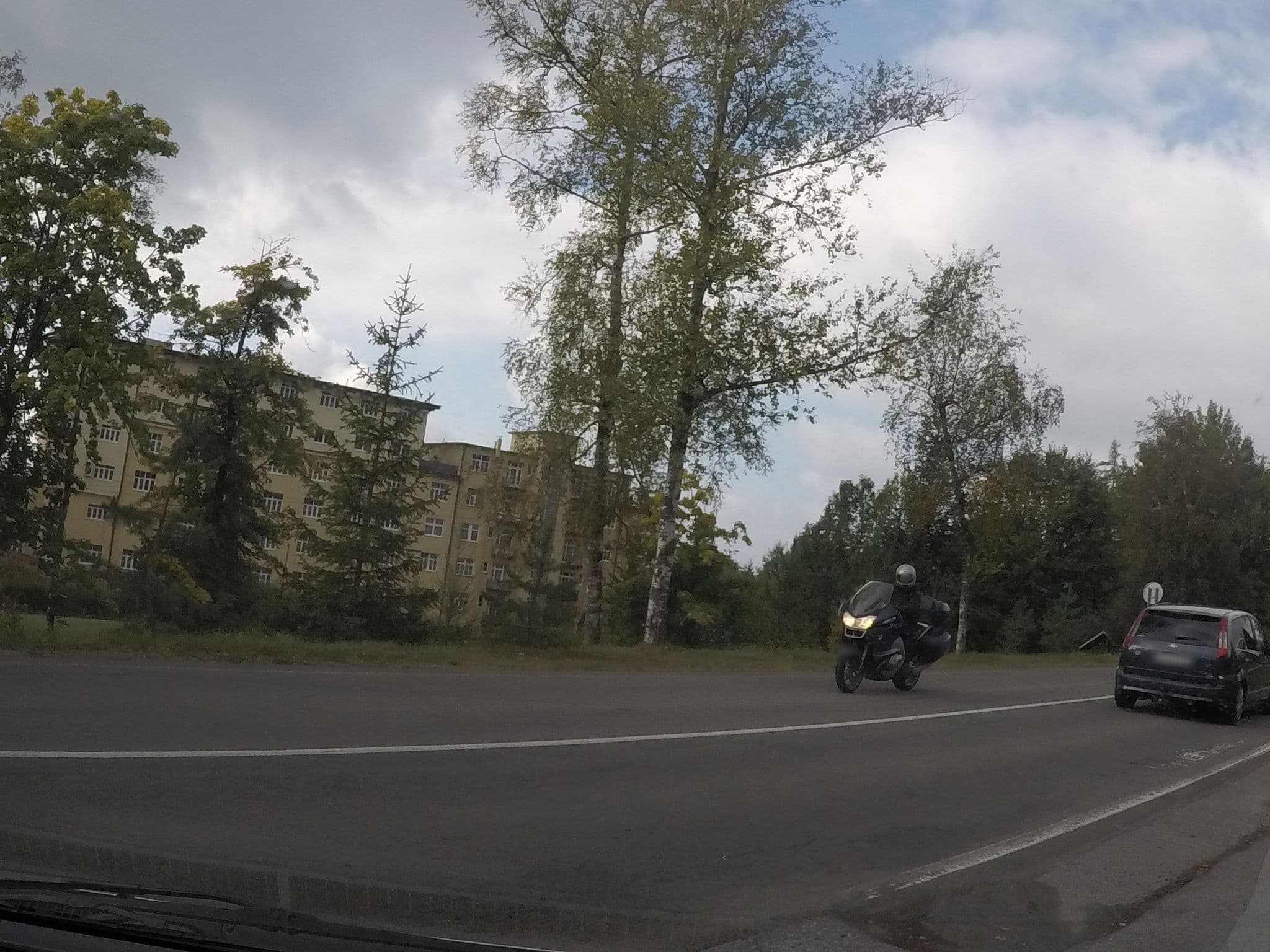 Street view near Hotel Atrium, Vysoké Tatry