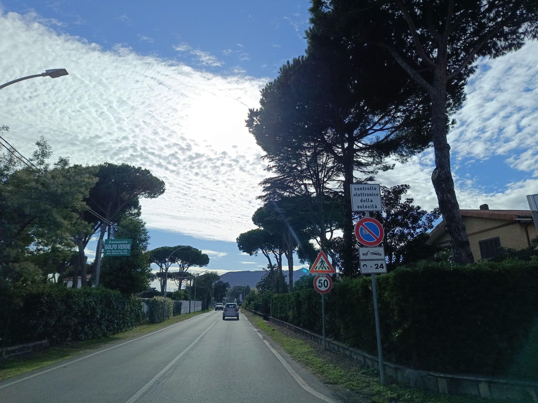 Street view near Sofia Mare, San Felice Circeo — © odiug (CC BY-SA · Mapillary)