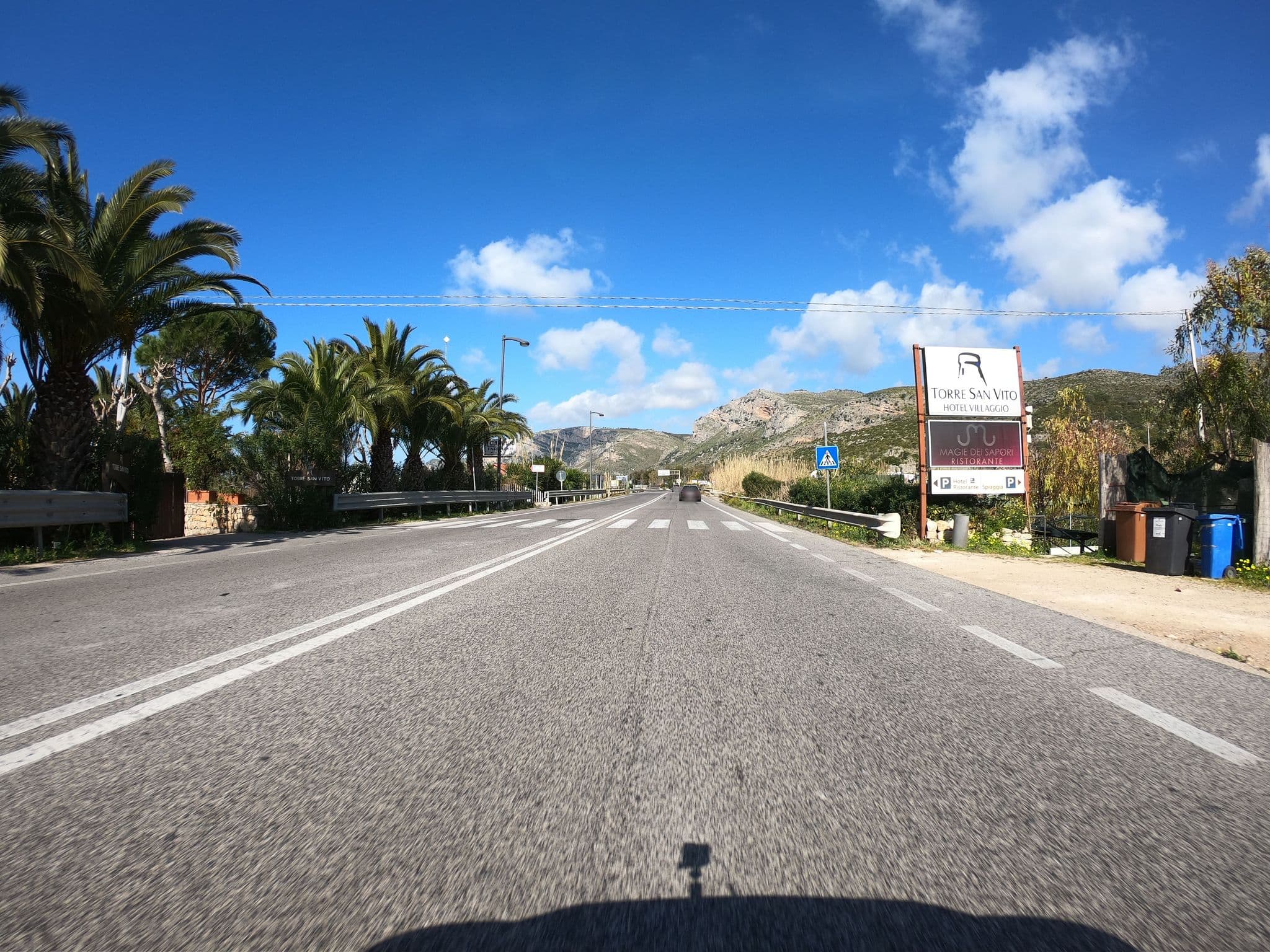 Street view near Hotel Villaggio Torre San Vito, Gaeta — © richlv (CC BY-SA · Mapillary)
