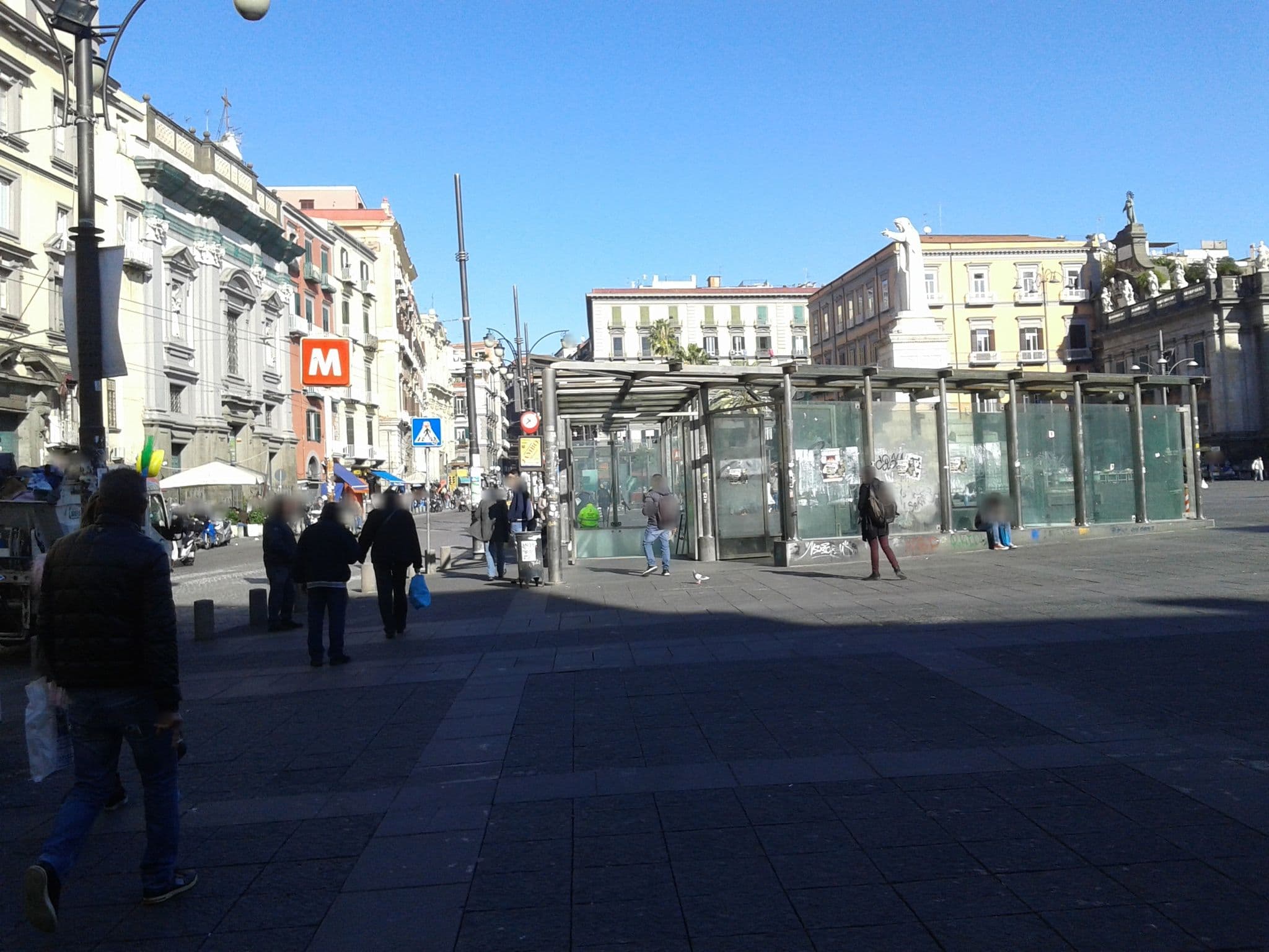 Street view near Il Viaggio Di Dante Napoli Family, San Giuseppe — © lucaluongo95 (CC BY-SA · Mapillary)