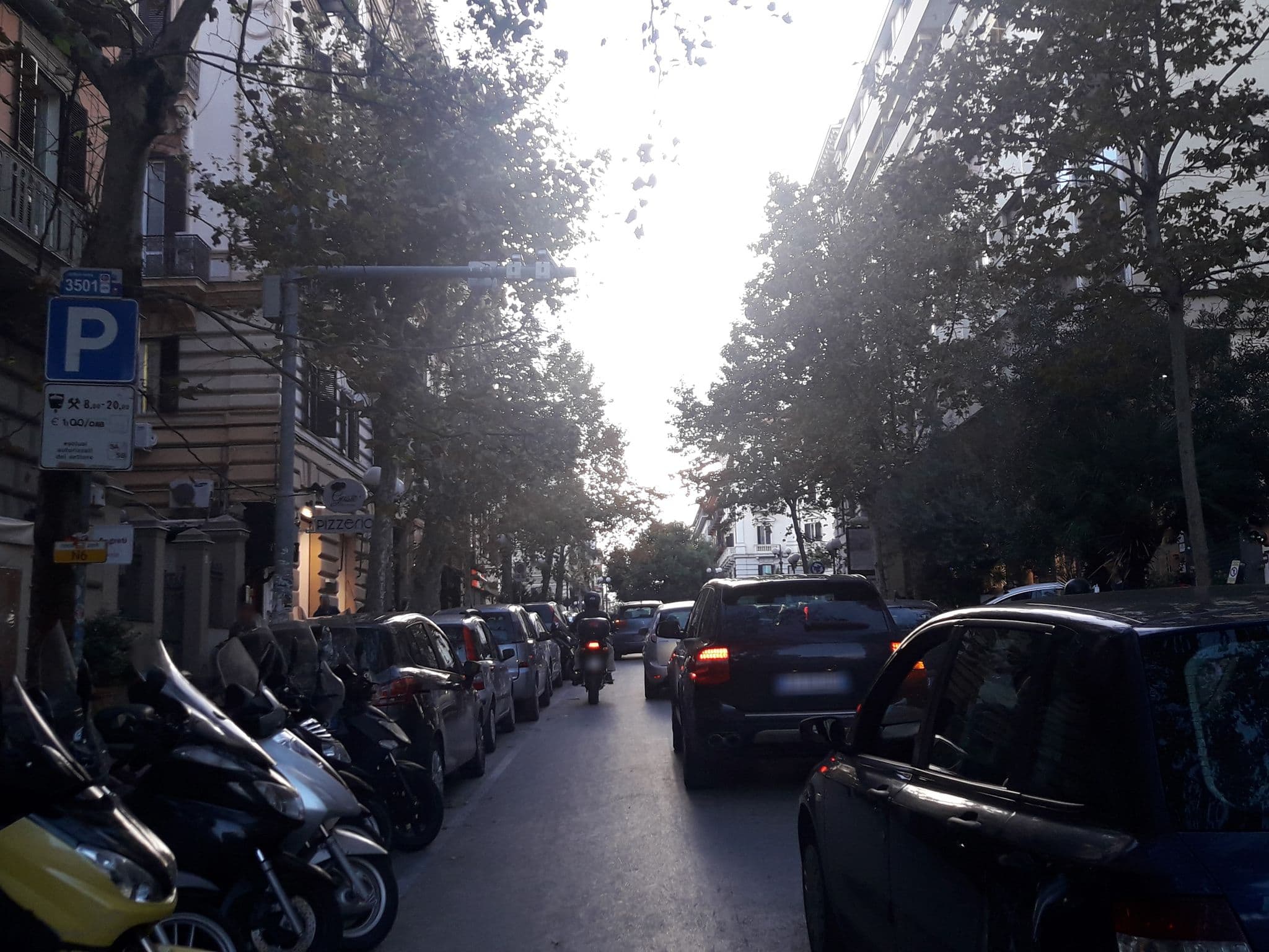 Street view near Bernini 20, Vomero — © eleonora10 (CC BY-SA · Mapillary)