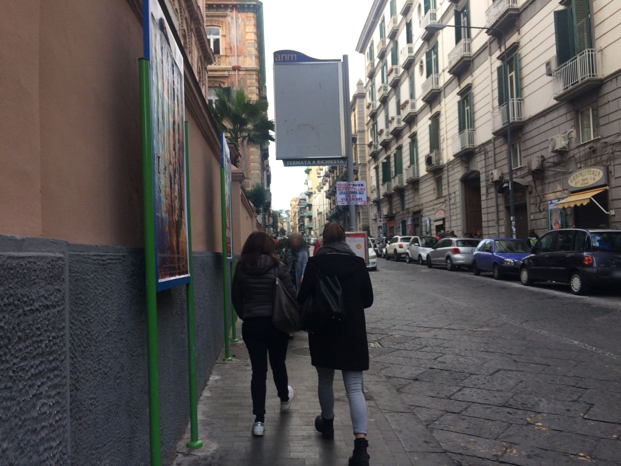 Street view near B&b ONE, Vomero — © marvi (CC BY-SA · Mapillary)