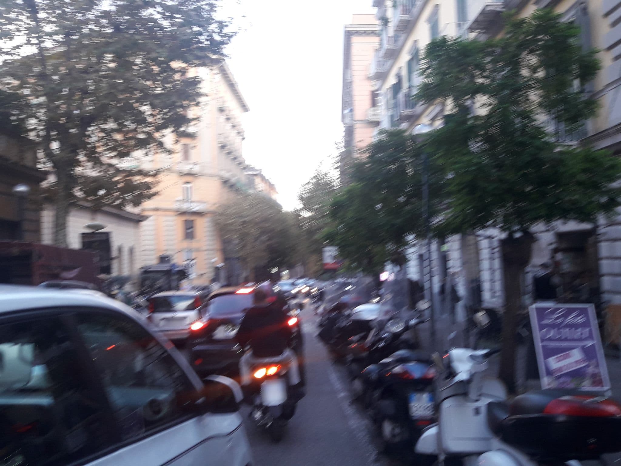 Street view near Dolcesonno San Felice, Vomero — © eleonora10 (CC BY-SA · Mapillary)