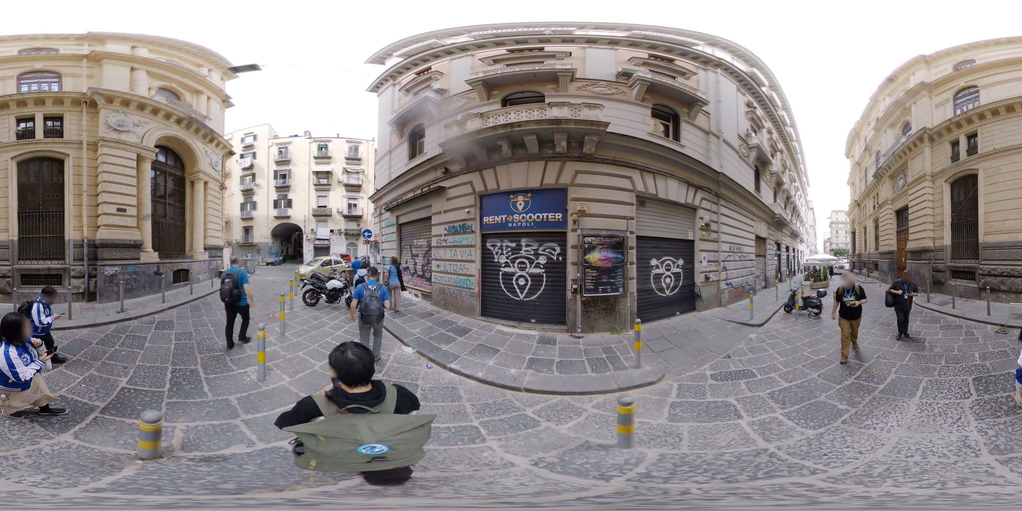 Street view near Hotel Il Sotterraneo, Porto — © mapconcierge (CC BY-SA · Mapillary)
