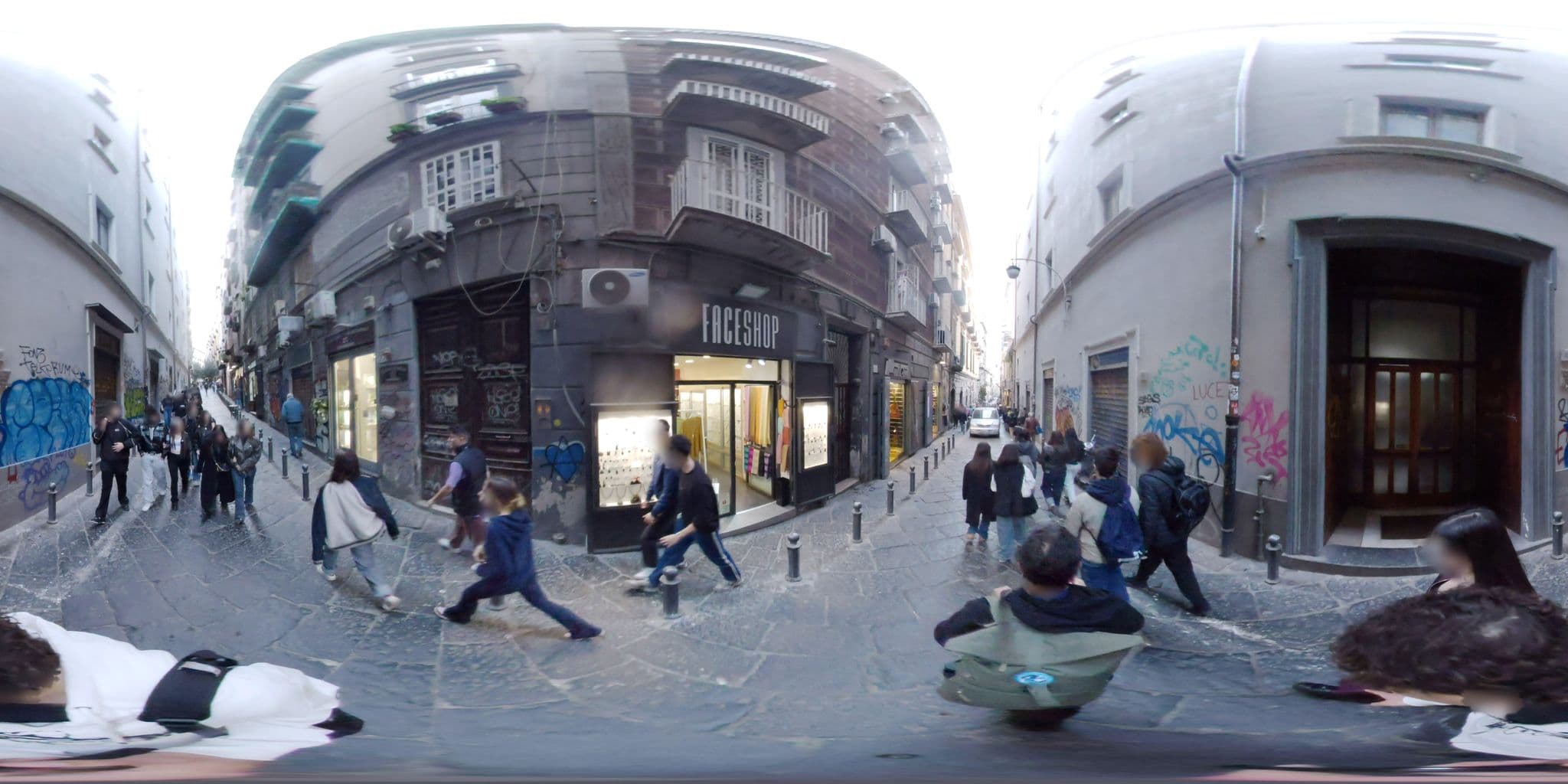 Street view near Come d'Incanto a Napoli, San Giuseppe — © mapconcierge (CC BY-SA · Mapillary)