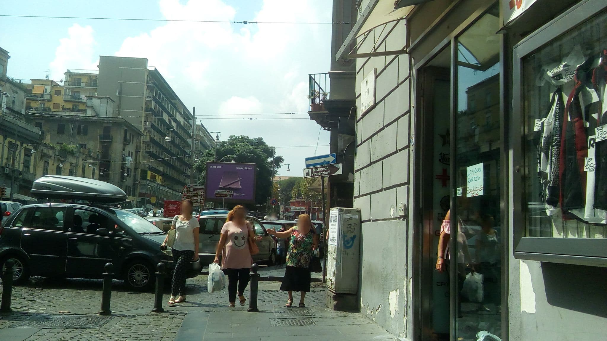 Street view near B&B Sansevero Naples, San Lorenzo — © binnette (CC BY-SA · Mapillary)