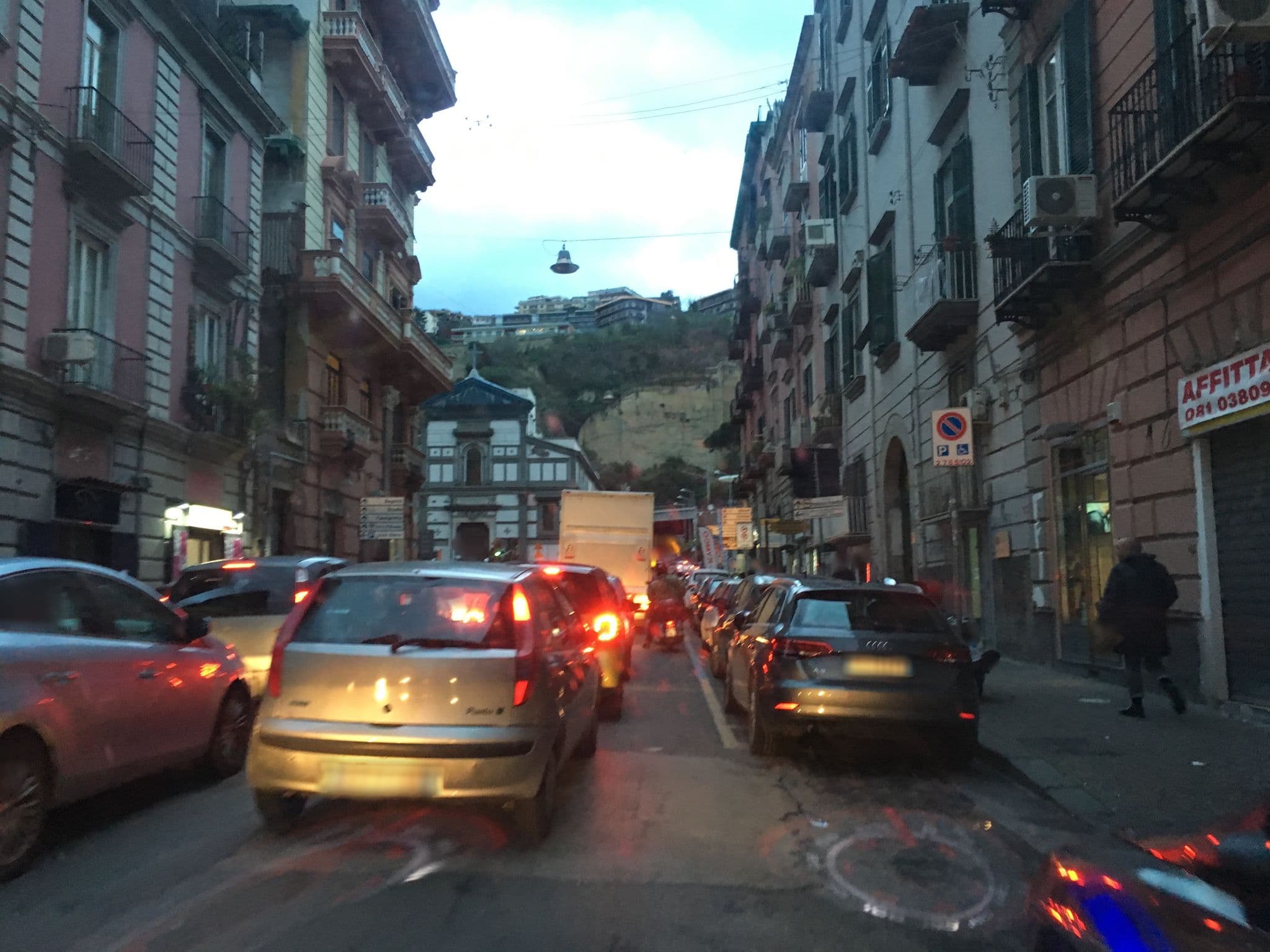 Street view near La Dimora Di Nettuno, Chiaia — © andrea96 (CC BY-SA · Mapillary)