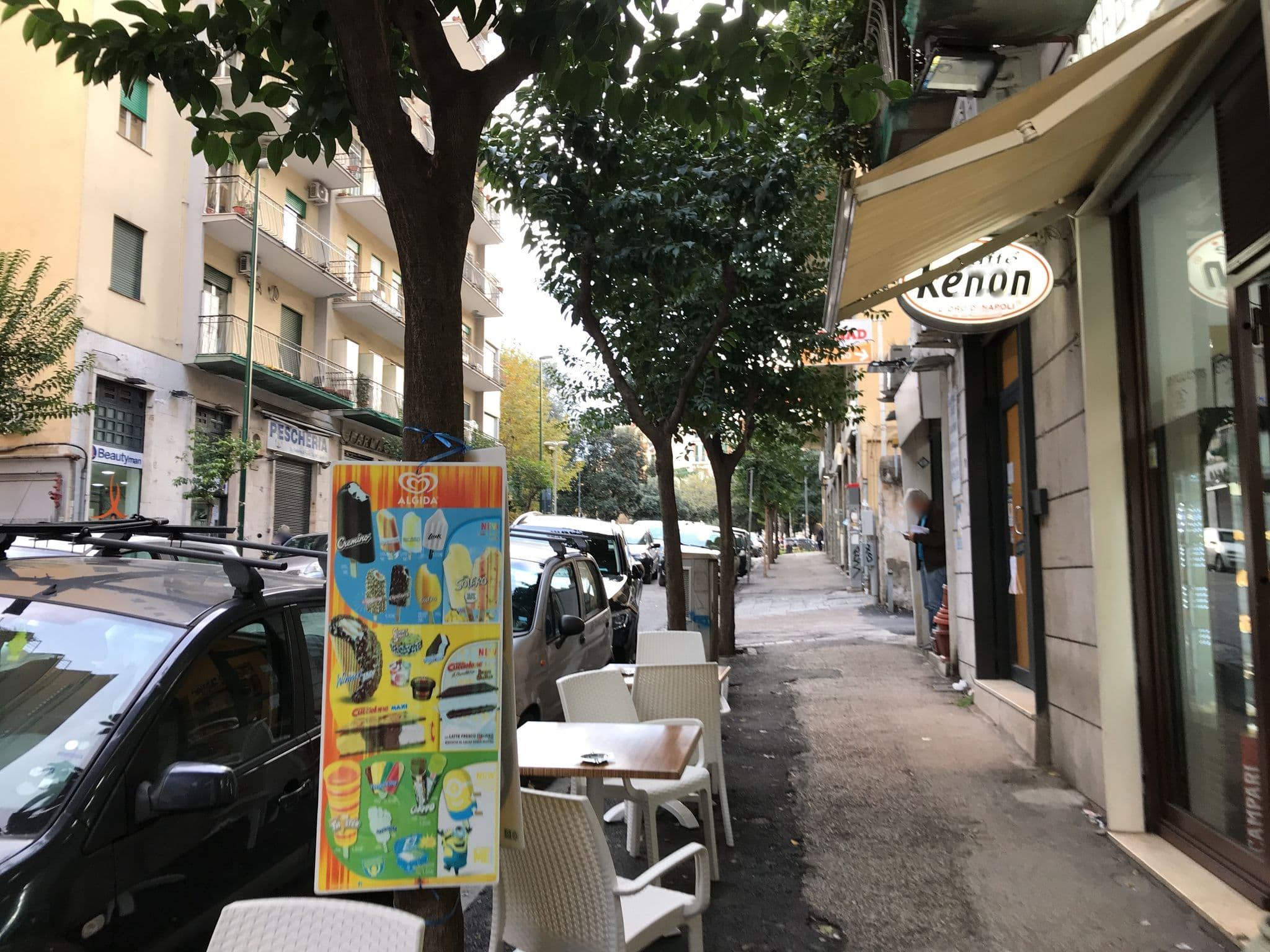 Street view near Happy Rooms in Easy House, Vomero — © pepperac (CC BY-SA · Mapillary)