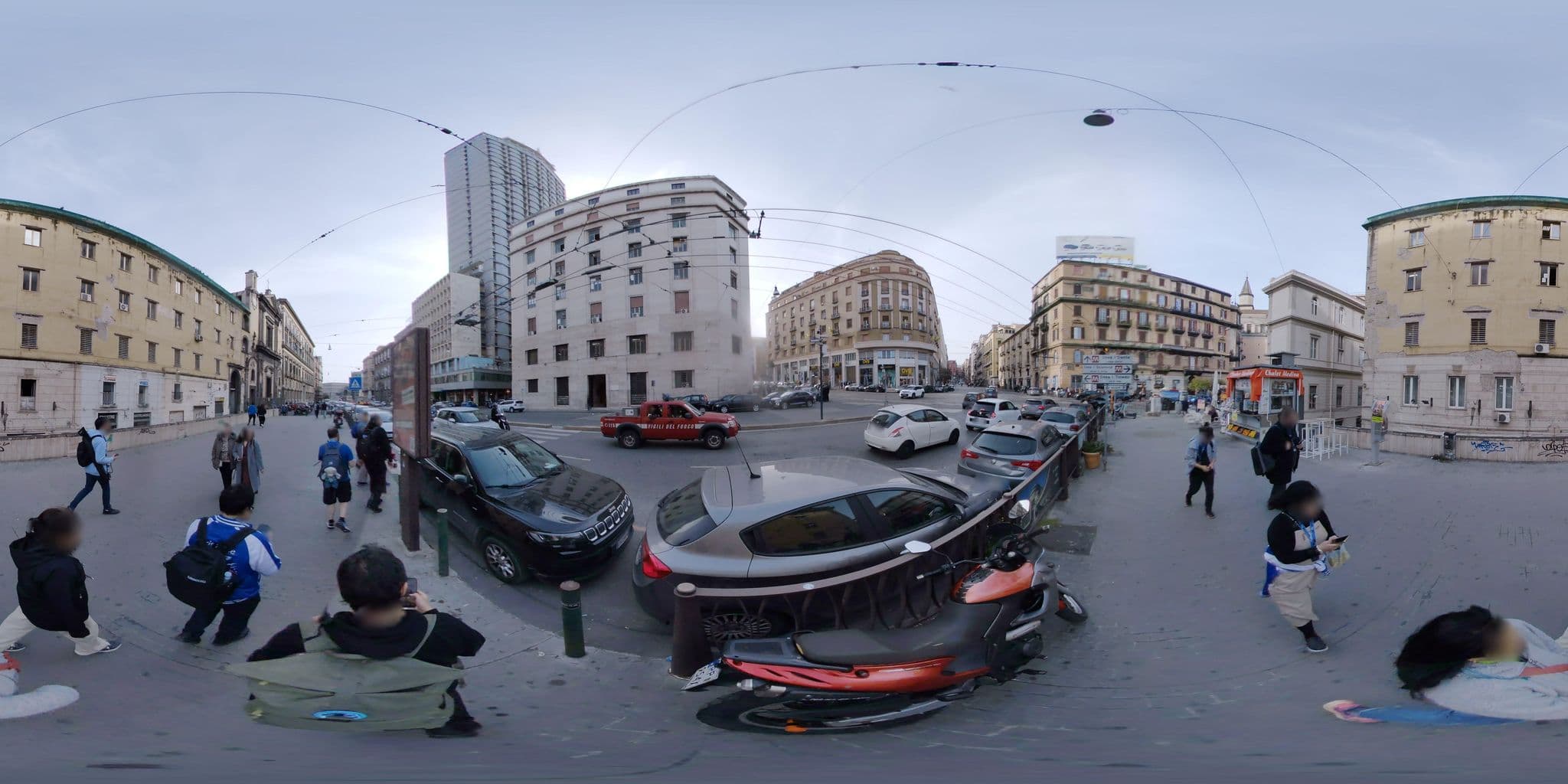Street view near iBed Napoli, San Giuseppe — © mapconcierge (CC BY-SA · Mapillary)