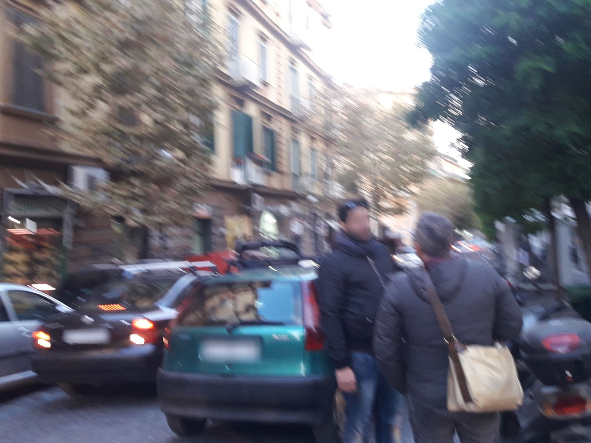 Street view near Il Giardino di Villa Haas, Vomero — © eleonora10 (CC BY-SA · Mapillary)