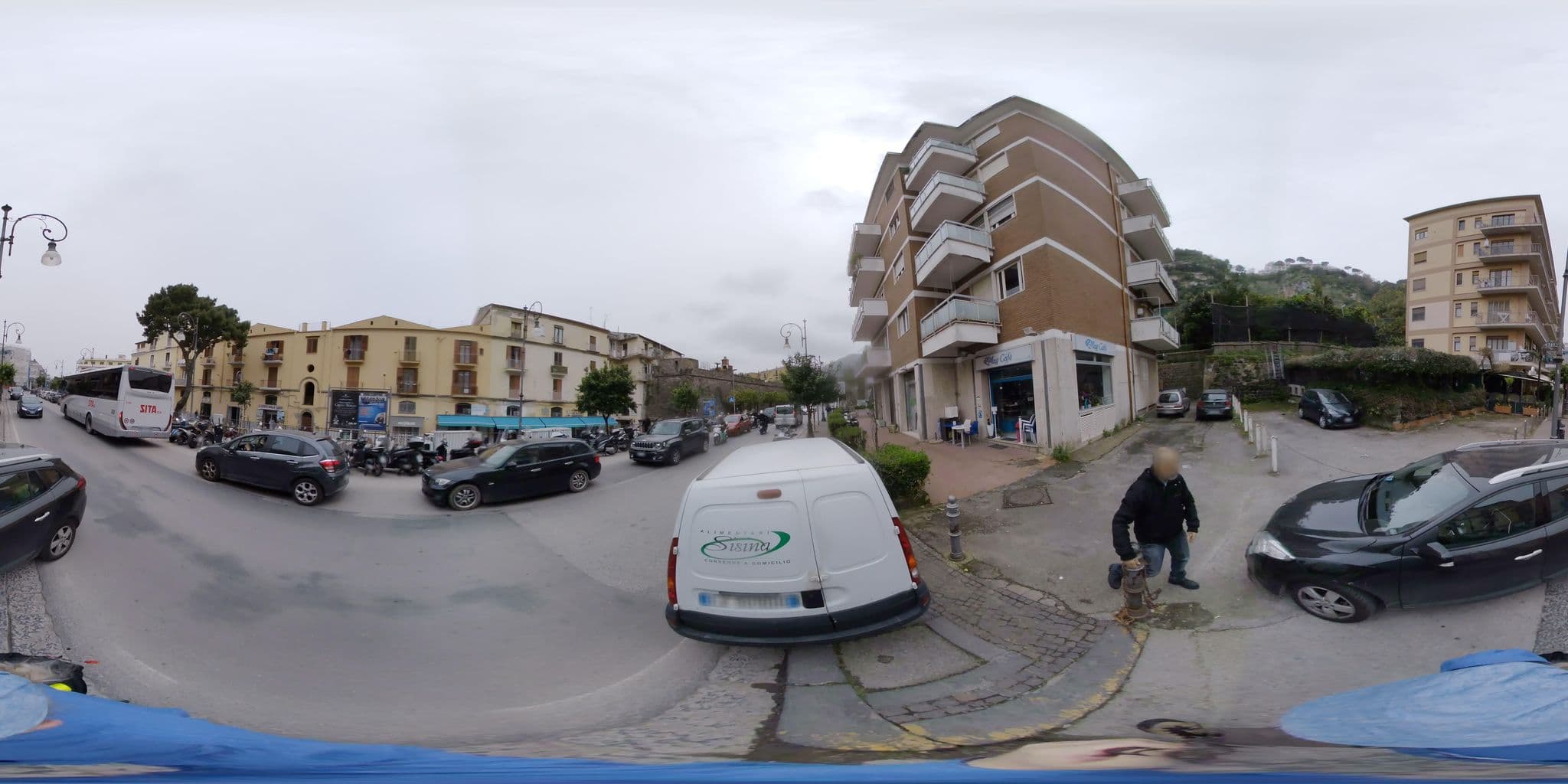 Street view near Ulisse Apartment, Sorrento — © stefan-RolfsRom (CC BY-SA · Mapillary)