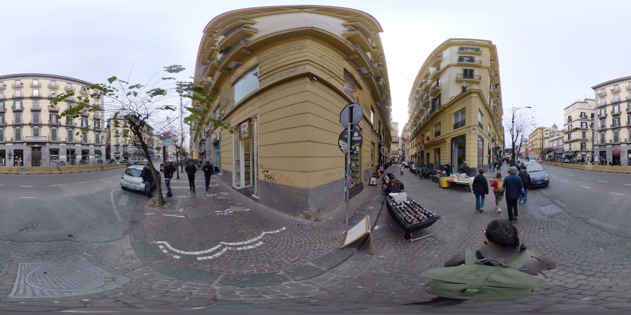 Street view near Hotel Executive, Naples — © mapconcierge (CC BY-SA · Mapillary)