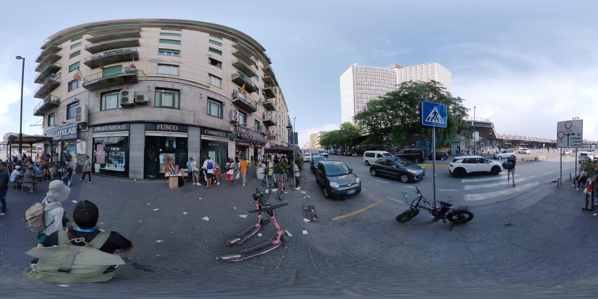 Street view near B&B International Garibaldi, Naples — © mapconcierge (CC BY-SA · Mapillary)
