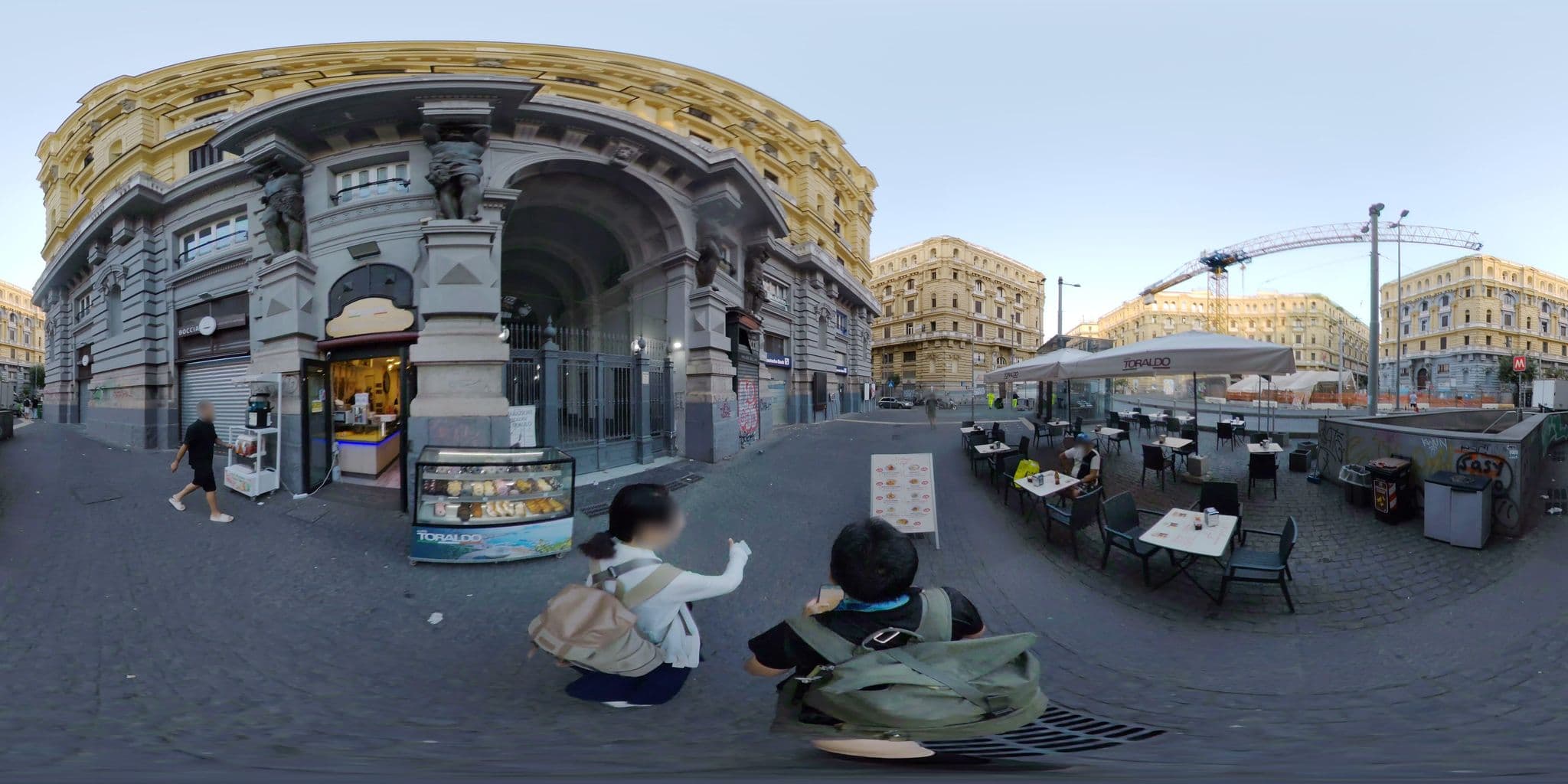 Street view near Hotel Napolis GOLD, Pendino — © mapconcierge (CC BY-SA · Mapillary)