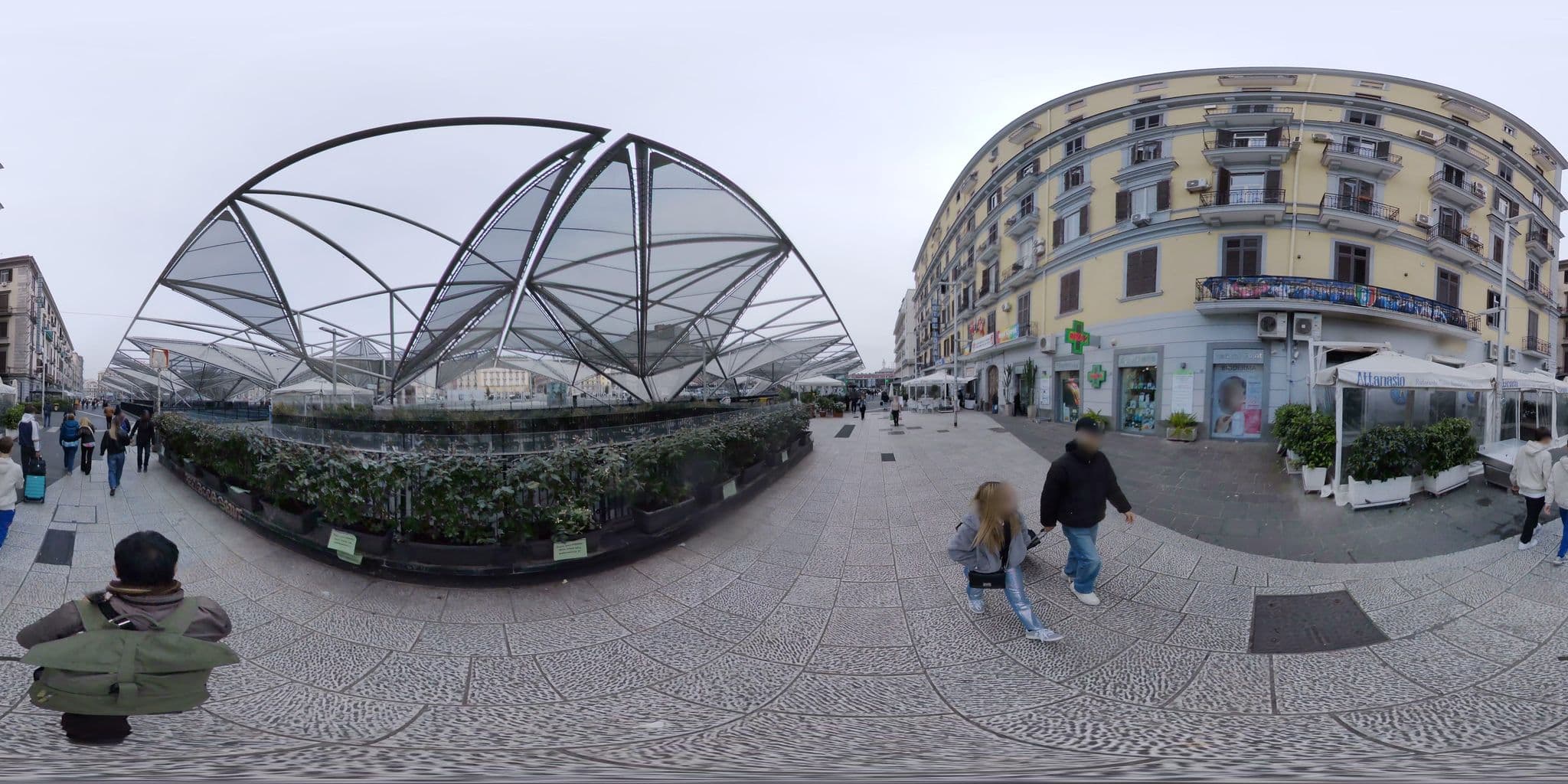 Street view near B&B Anema&Core, Naples — © mapconcierge (CC BY-SA · Mapillary)