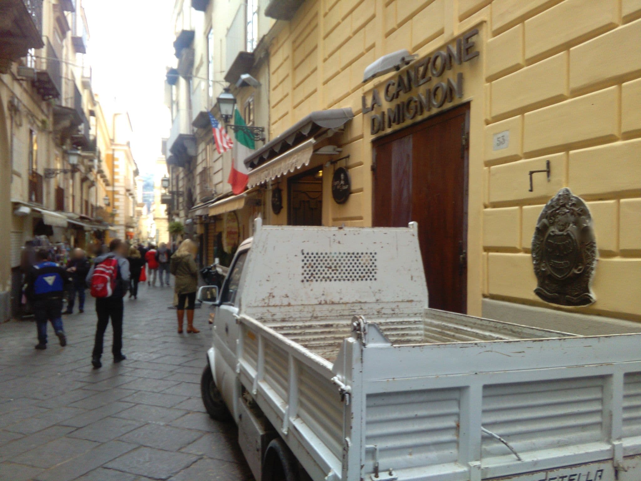 Street view near A Terr Dell'Ammor, Sorrento — © ris (CC BY-SA · Mapillary)