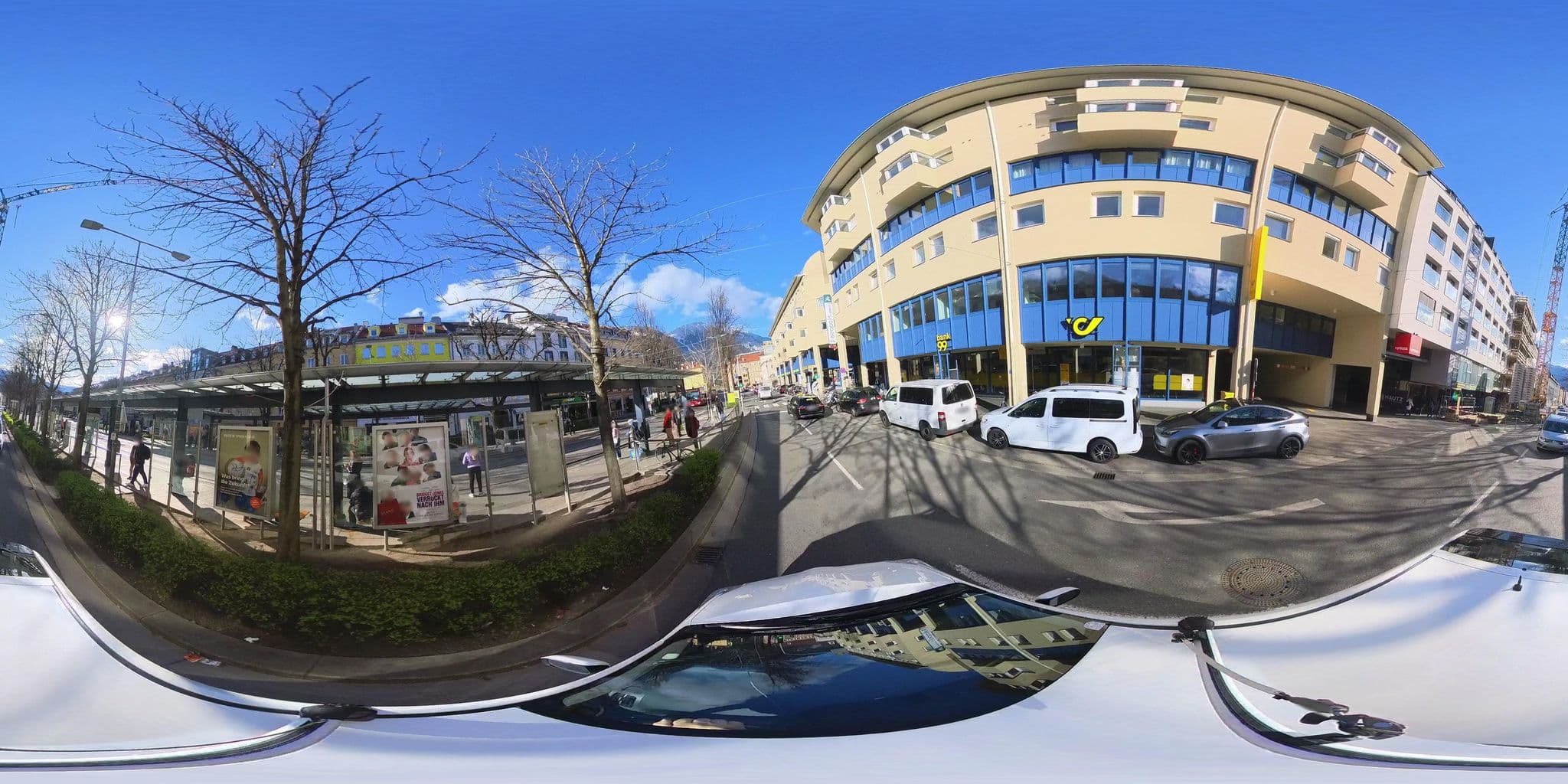 Street view near Basic Hotel, Innsbruck — © osmplus_org (CC BY-SA · Mapillary)