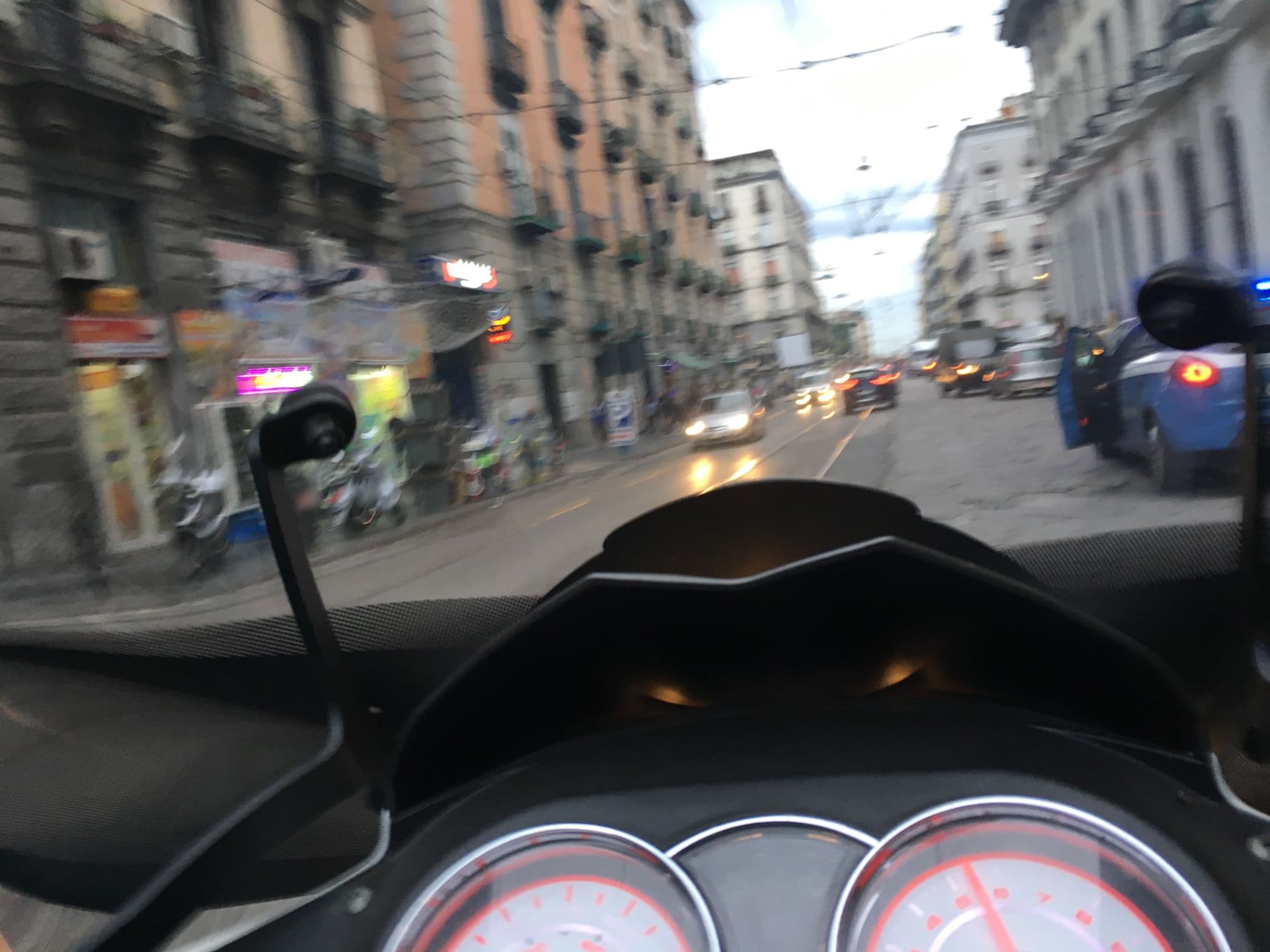 Street view near Benvenuto A Napoli, Naples — © andrea96 (CC BY-SA · Mapillary)