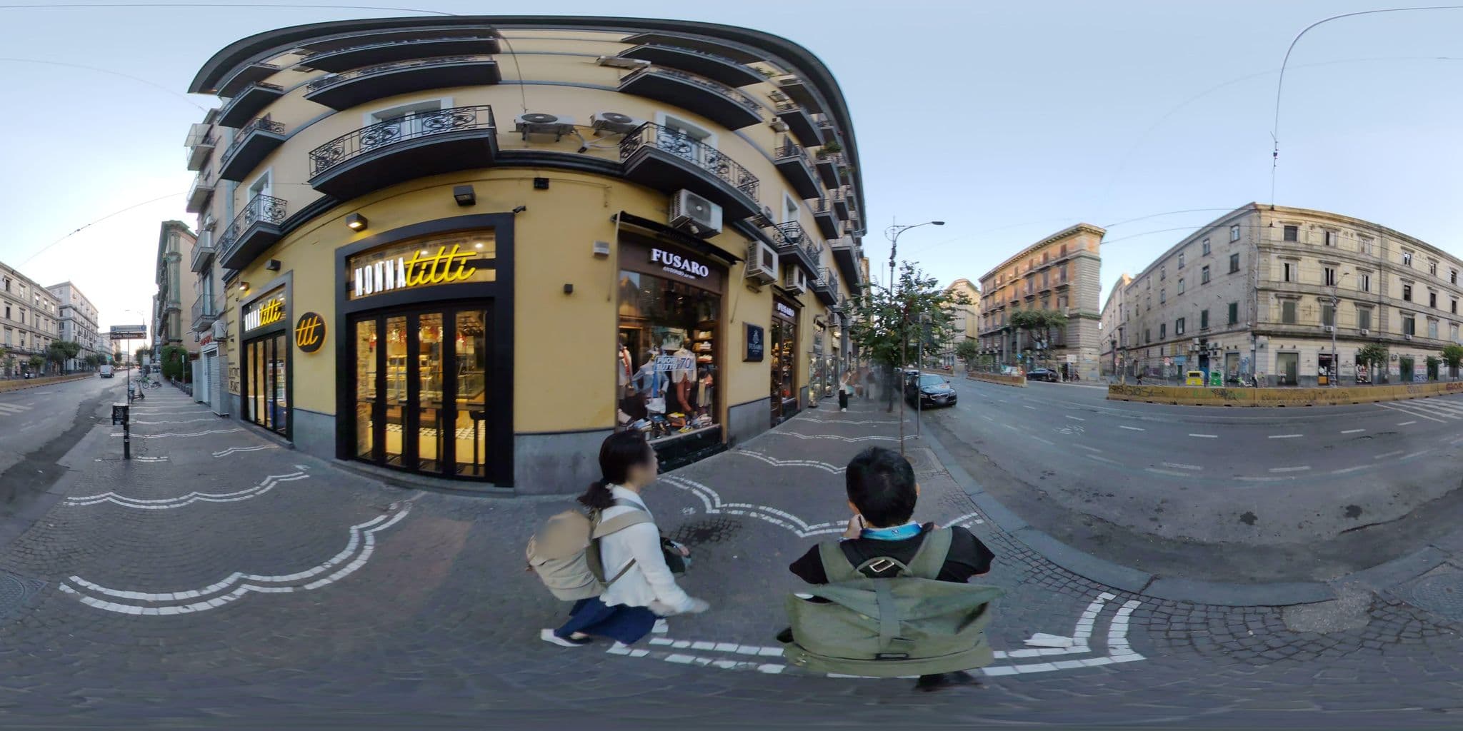 Street view near Dimora Real Maria, Naples — © mapconcierge (CC BY-SA · Mapillary)