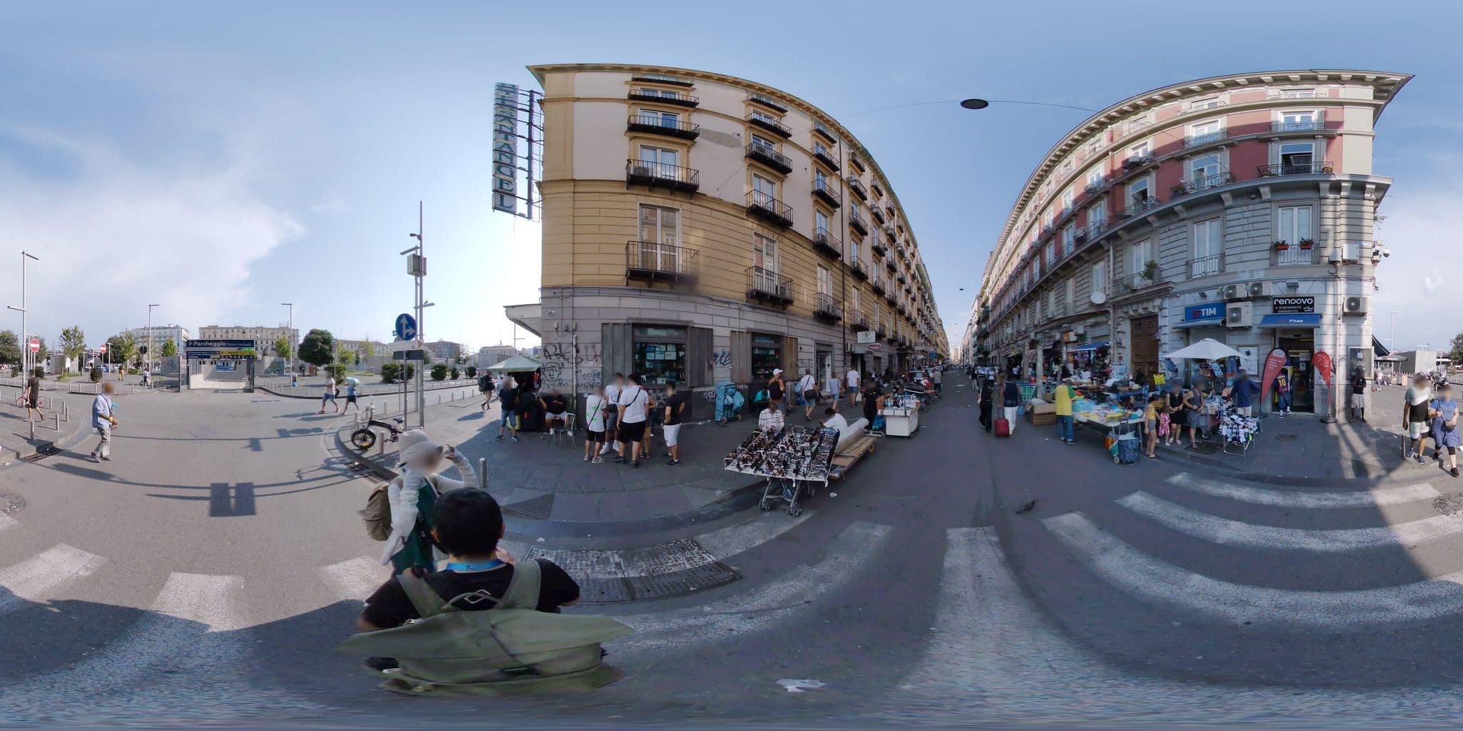 Street view near Napoli City Rooms, Naples — © mapconcierge (CC BY-SA · Mapillary)