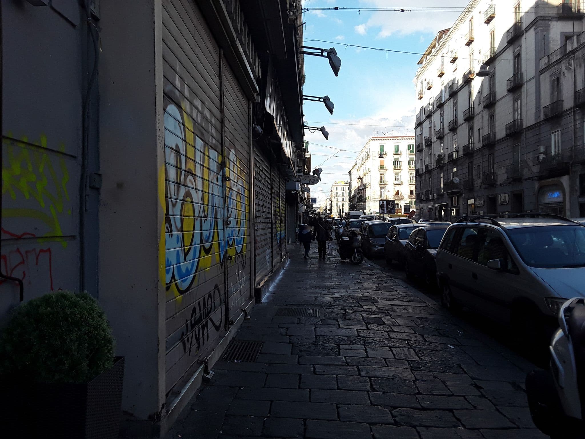 Street view near B&B Panorama, Naples — © cristianosoria (CC BY-SA · Mapillary)