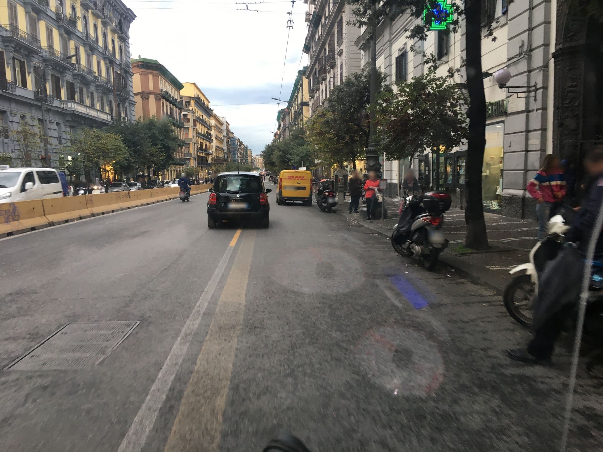 Street view near Italy Hotel Club San Giorgio, Naples — © andrea96 (CC BY-SA · Mapillary)