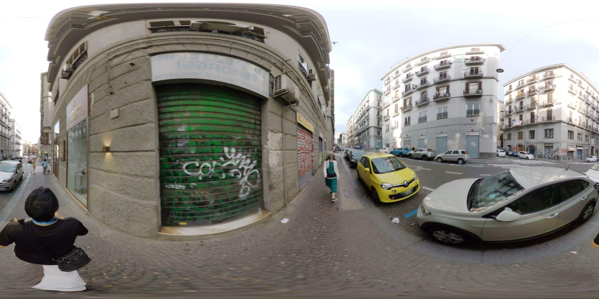 Street view near B&B I Borbone, Naples — © mapconcierge (CC BY-SA · Mapillary)