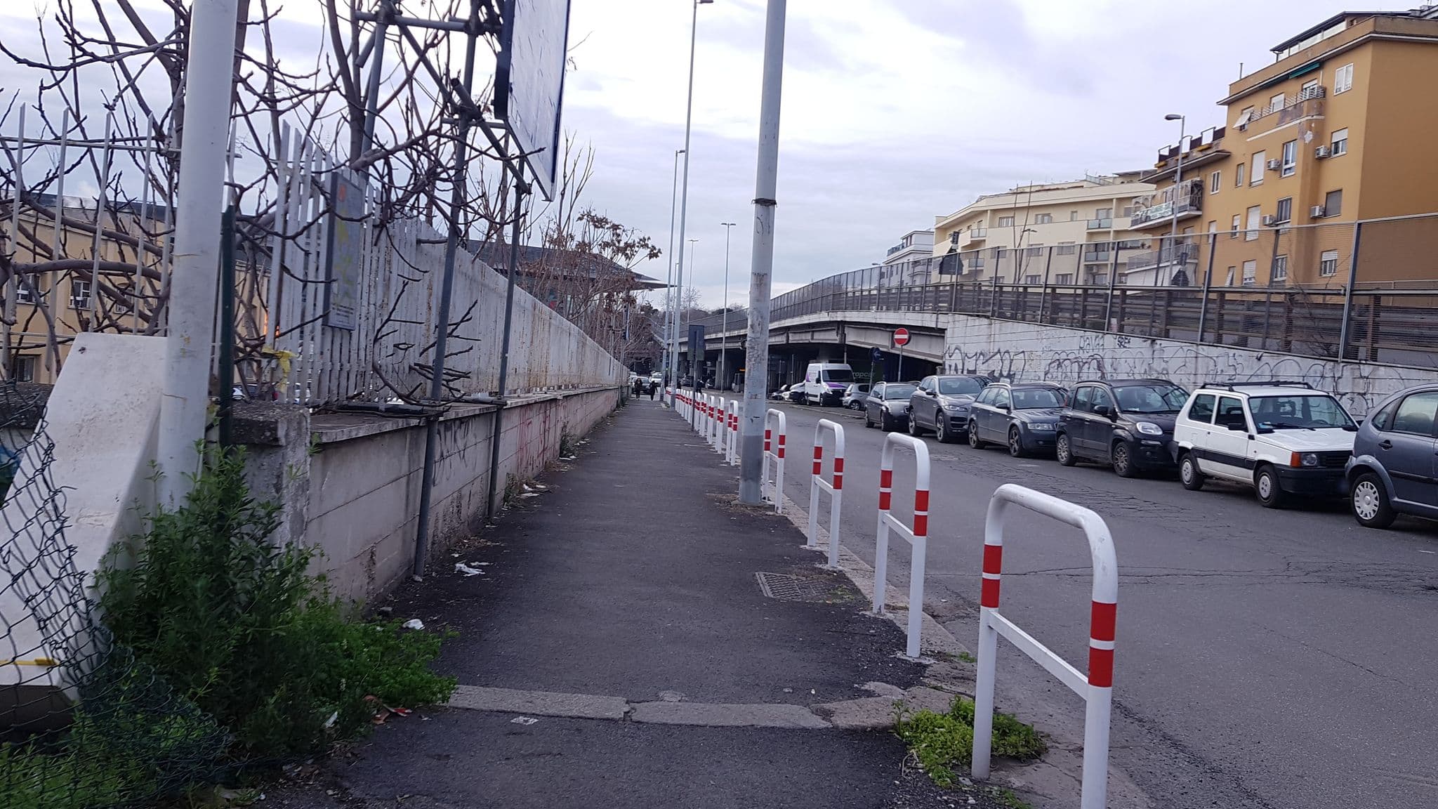 Street view near La Quiete, Casal Bertone — © ale_zena_it (CC BY-SA · Mapillary)