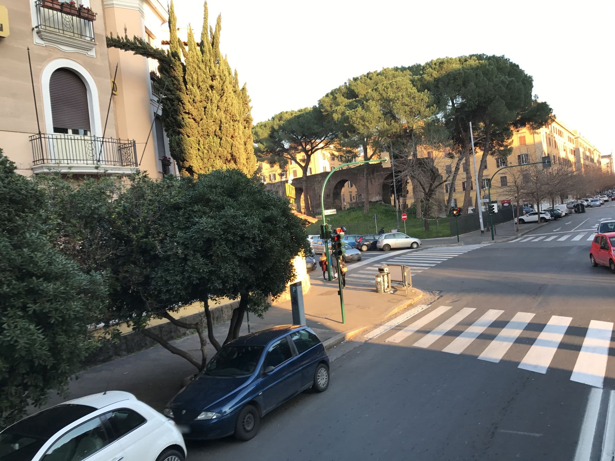 Street view near Hotel Bled, Rome — © fundacja_geolife (CC BY-SA · Mapillary)