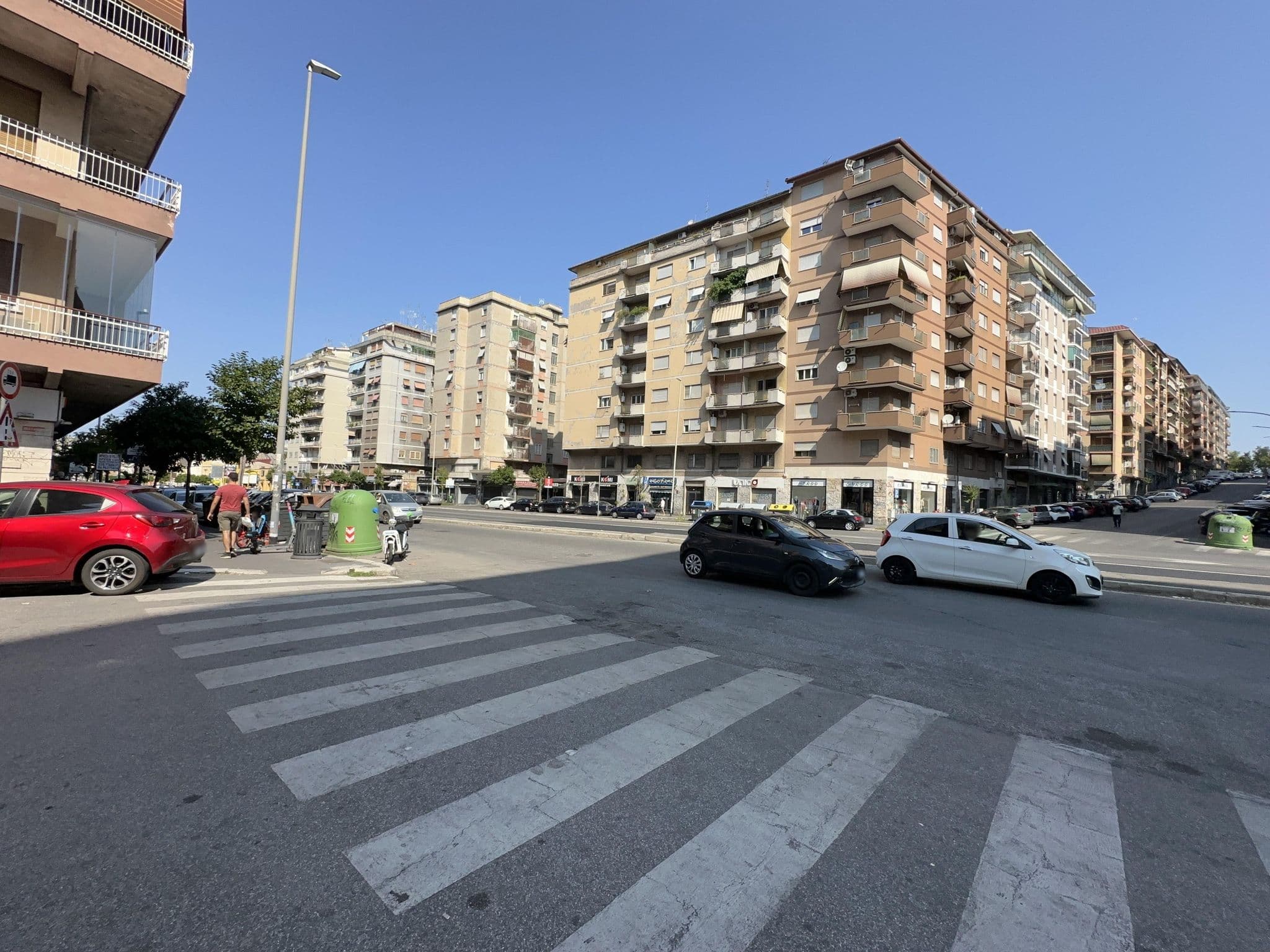 Street view near Casa Giramondo, Casal Bertone — © monty24 (CC BY-SA · Mapillary)