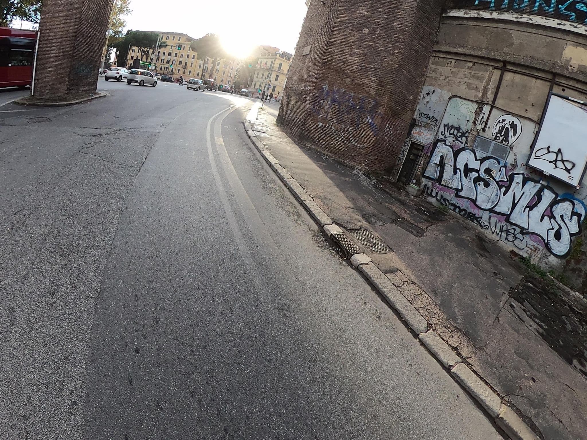 Street view near Gaia's Room B&B, Rome — © alesarrett (CC BY-SA · Mapillary)