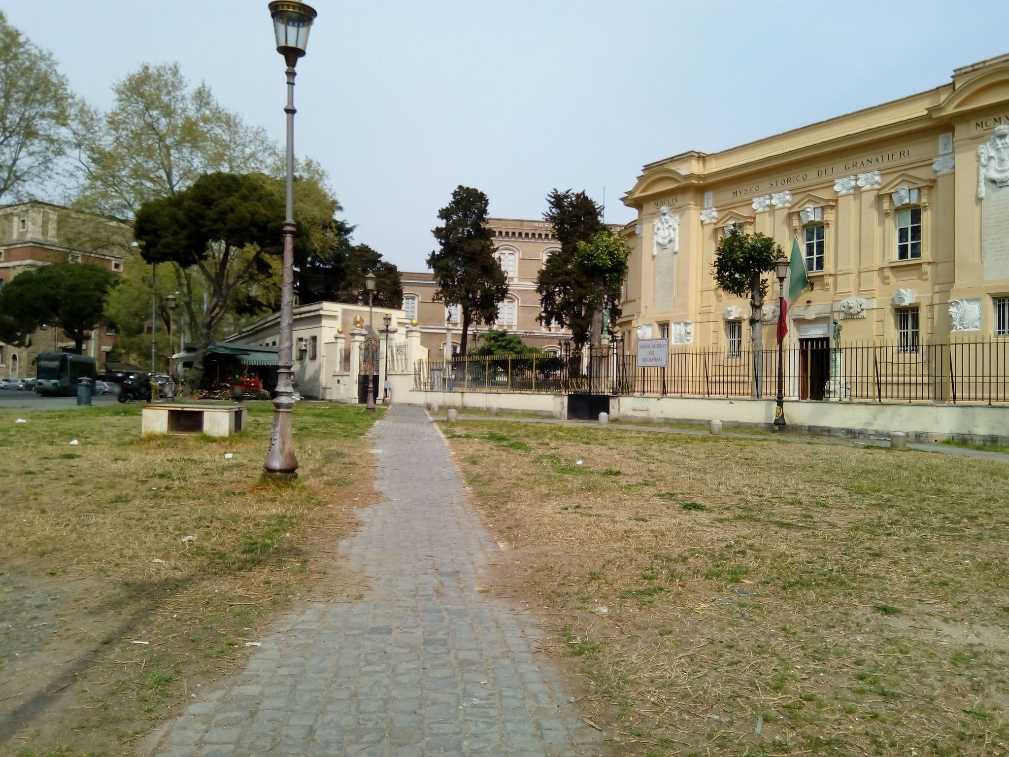 Street view near Domus Sessoriana Hotel Rome, Rome — © spacecow (CC BY-SA · Mapillary)