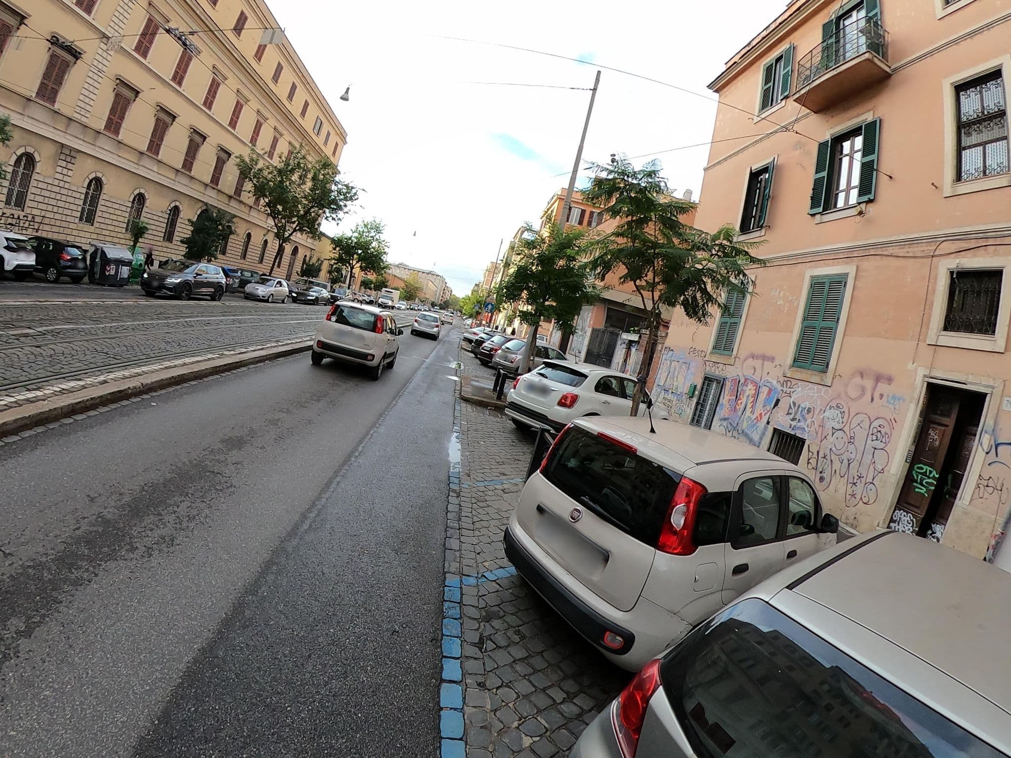 Street view near Gerico SRL, Rome — © alesarrett (CC BY-SA · Mapillary)