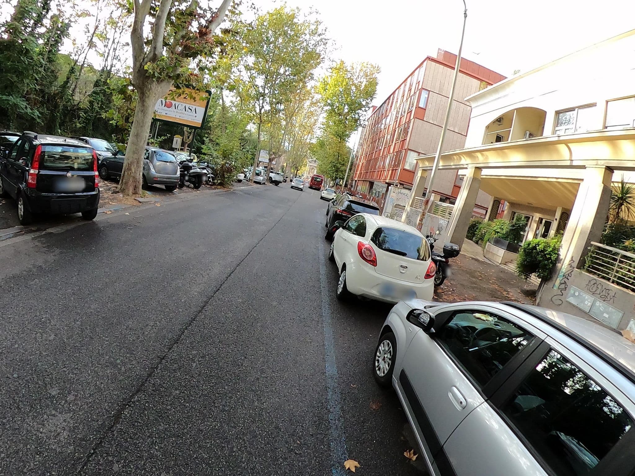 Street view near Domus S, Rome — © alesarrett (CC BY-SA · Mapillary)