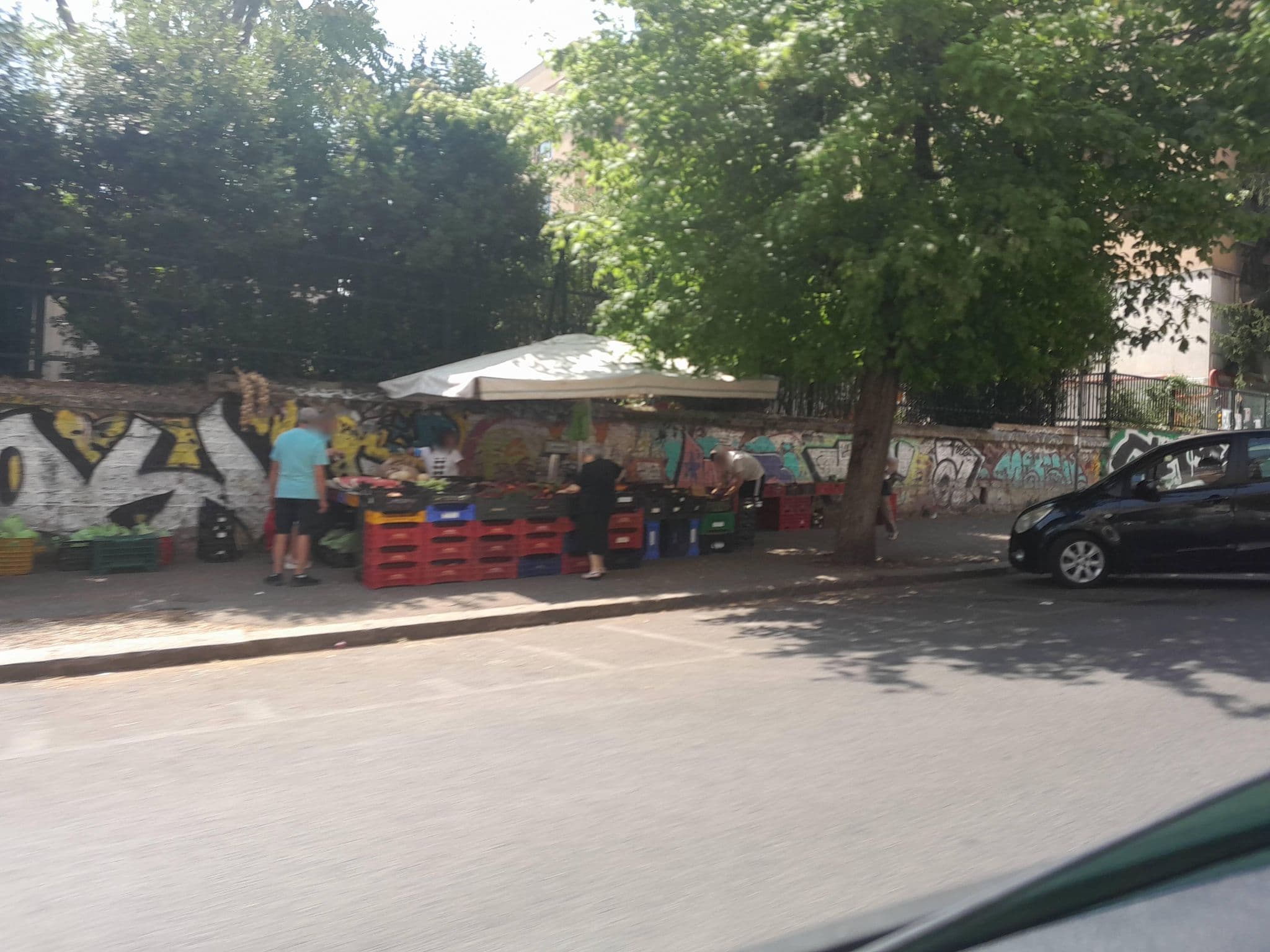 Street view near A Casa Di Giallo, Rome — © omfg_notpr (CC BY-SA · Mapillary)