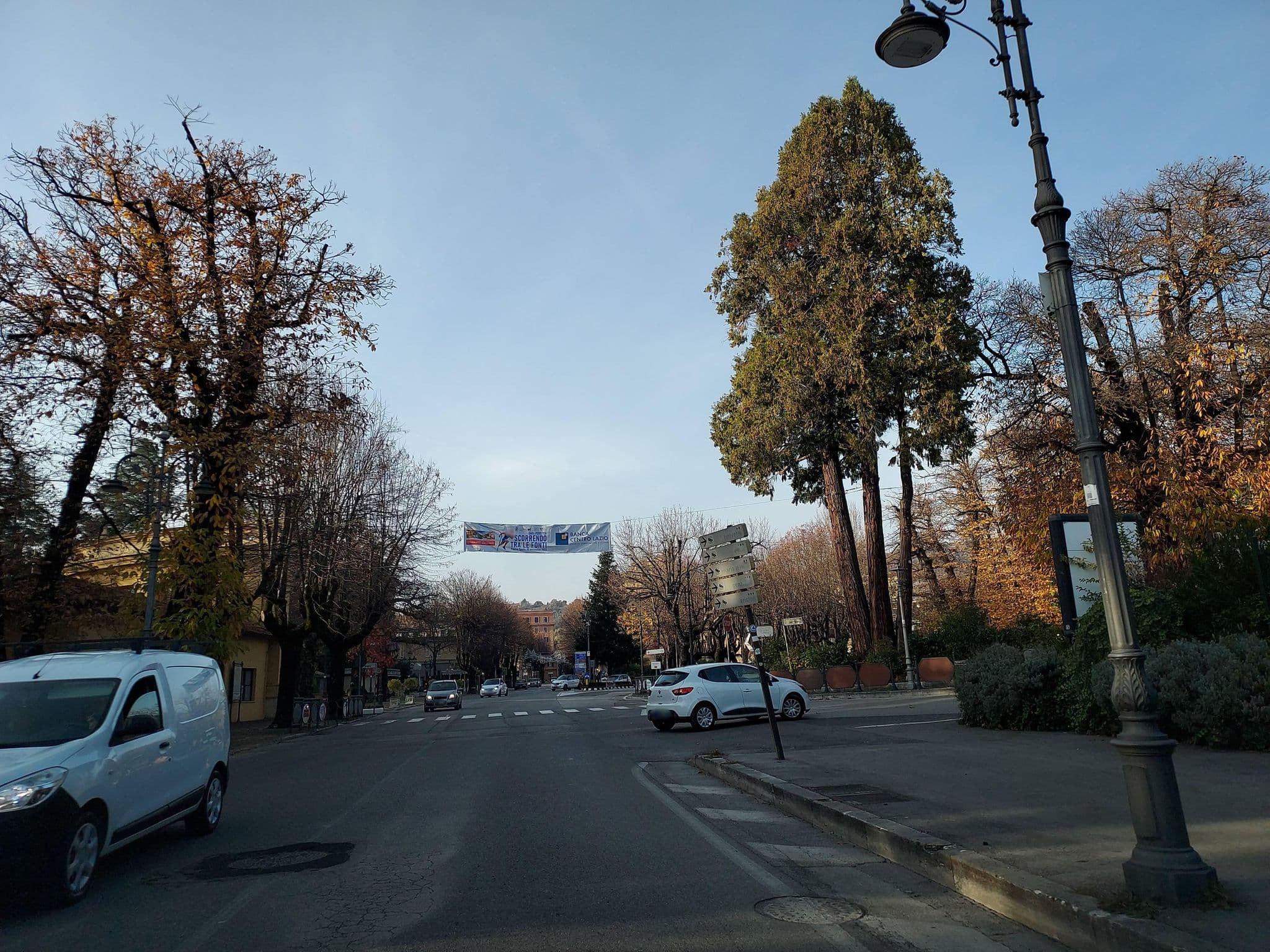 Street view near Pensione Casina delle Rose, Fiuggi — © odiug (CC BY-SA · Mapillary)