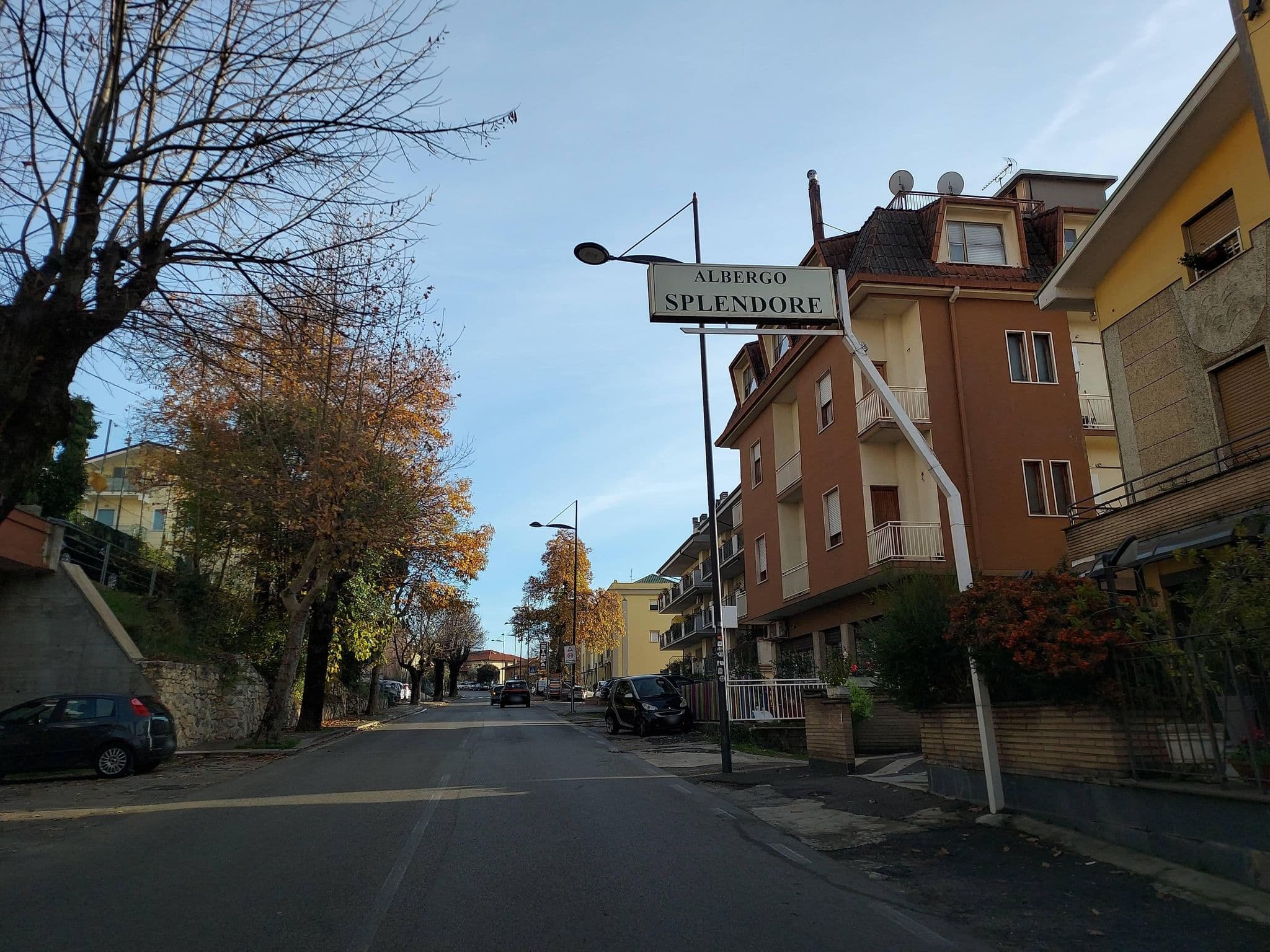Street view near Fortuna Hotel Service, Fiuggi — © odiug (CC BY-SA · Mapillary)